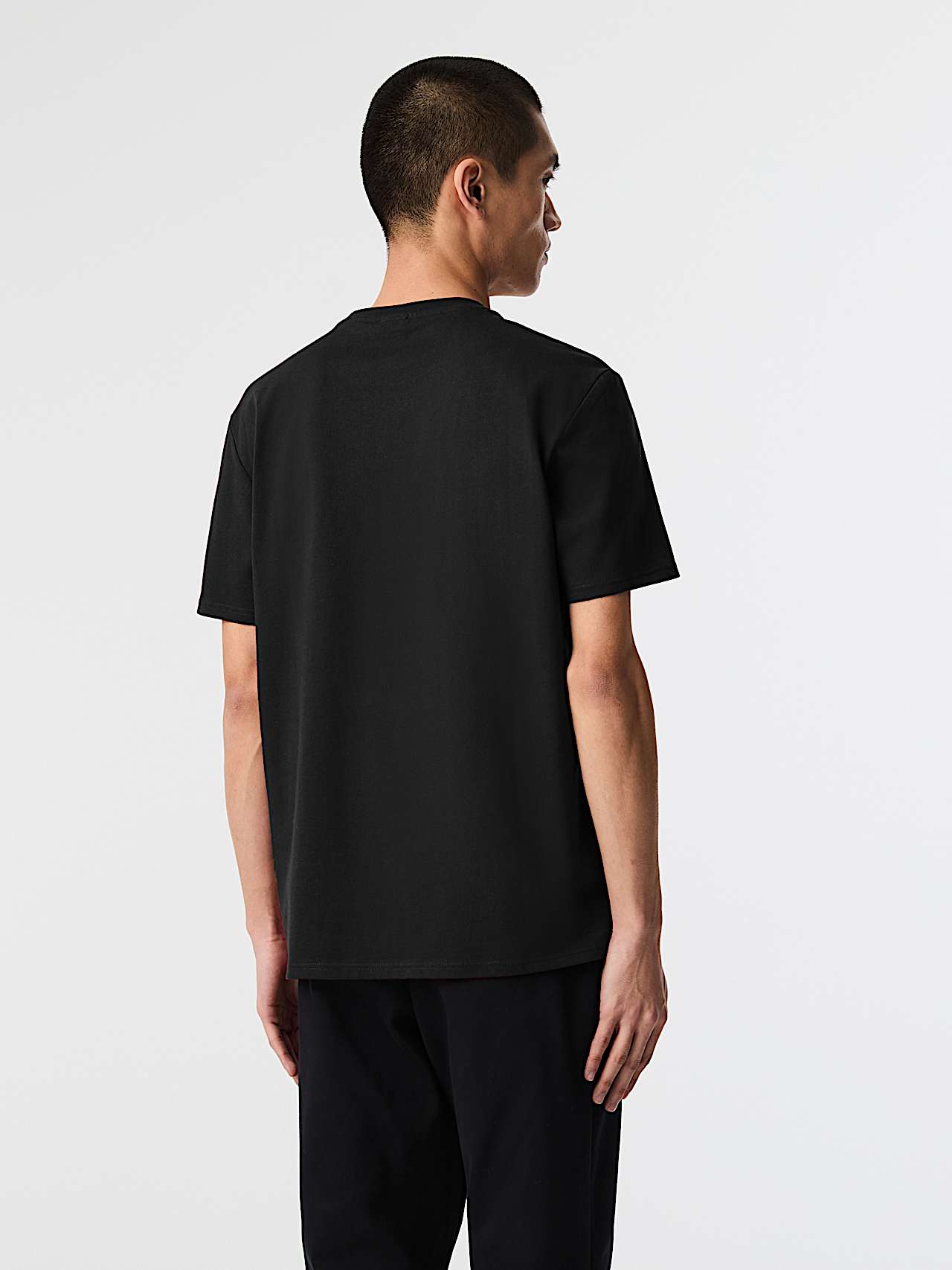 AlphaTauri | JOTTA V2.Y9.02 | Organic Cotton Logo T-Shirt in Black for Men