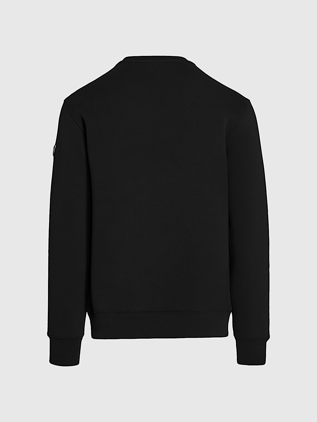 AlphaTauri | SERUA V3.Y9.02 | Signature Logo Crewneck Sweatshirt in Black for Hombre AlphaTauri | SERUA V3.Y9.02 | Signature Logo Crewneck Sweatshirt in Black for Hombre