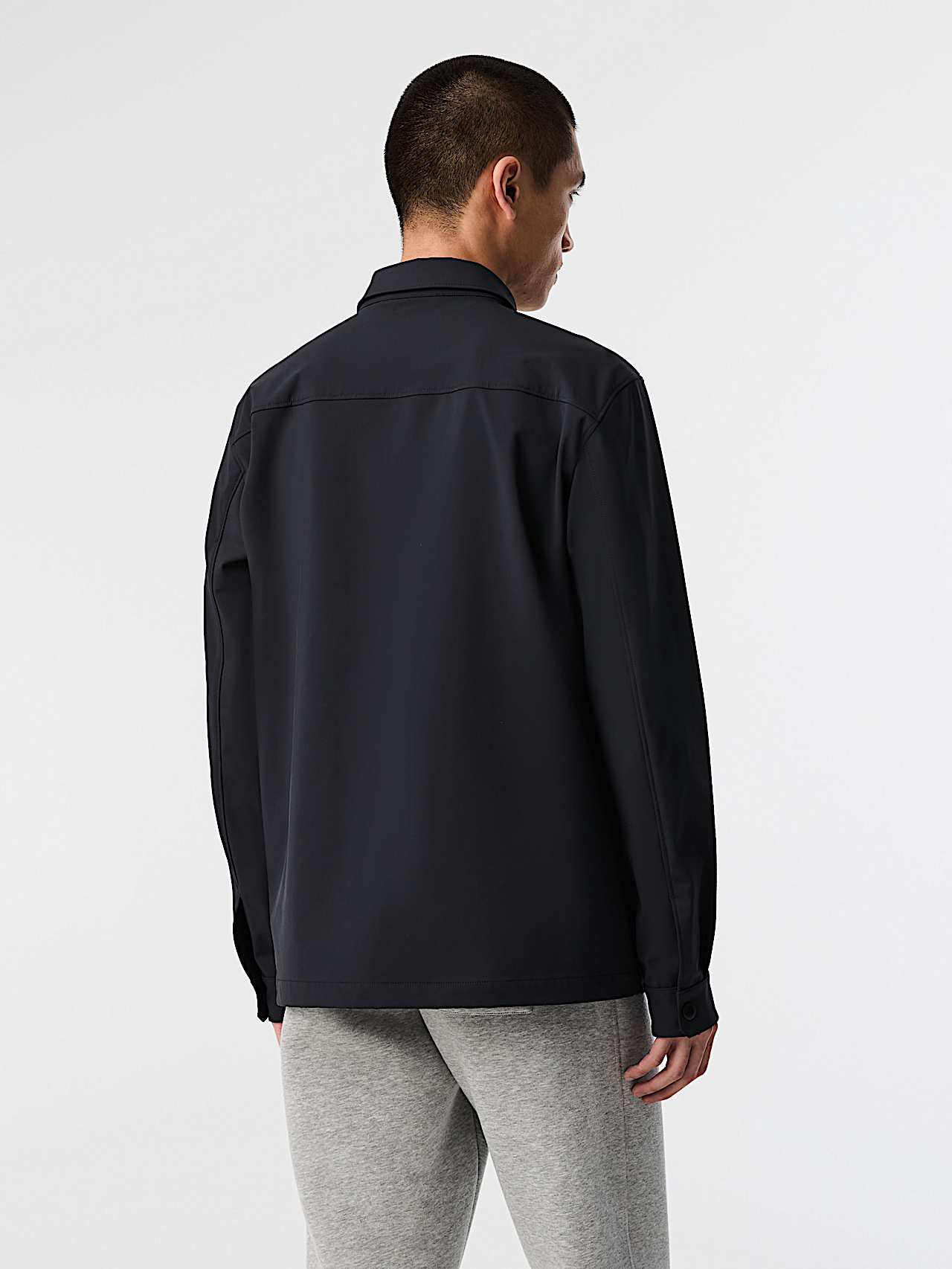 AlphaTauri | WARA V1.Y9.02 | Sovracamicia in soft-shell elasticizzato in 2 direzioni in Black for Uomo