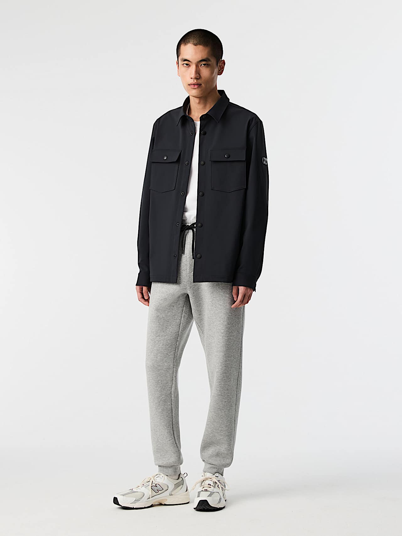 AlphaTauri | WARA V1.Y9.02 | Sovracamicia in soft-shell elasticizzato in 2 direzioni in Black for Uomo