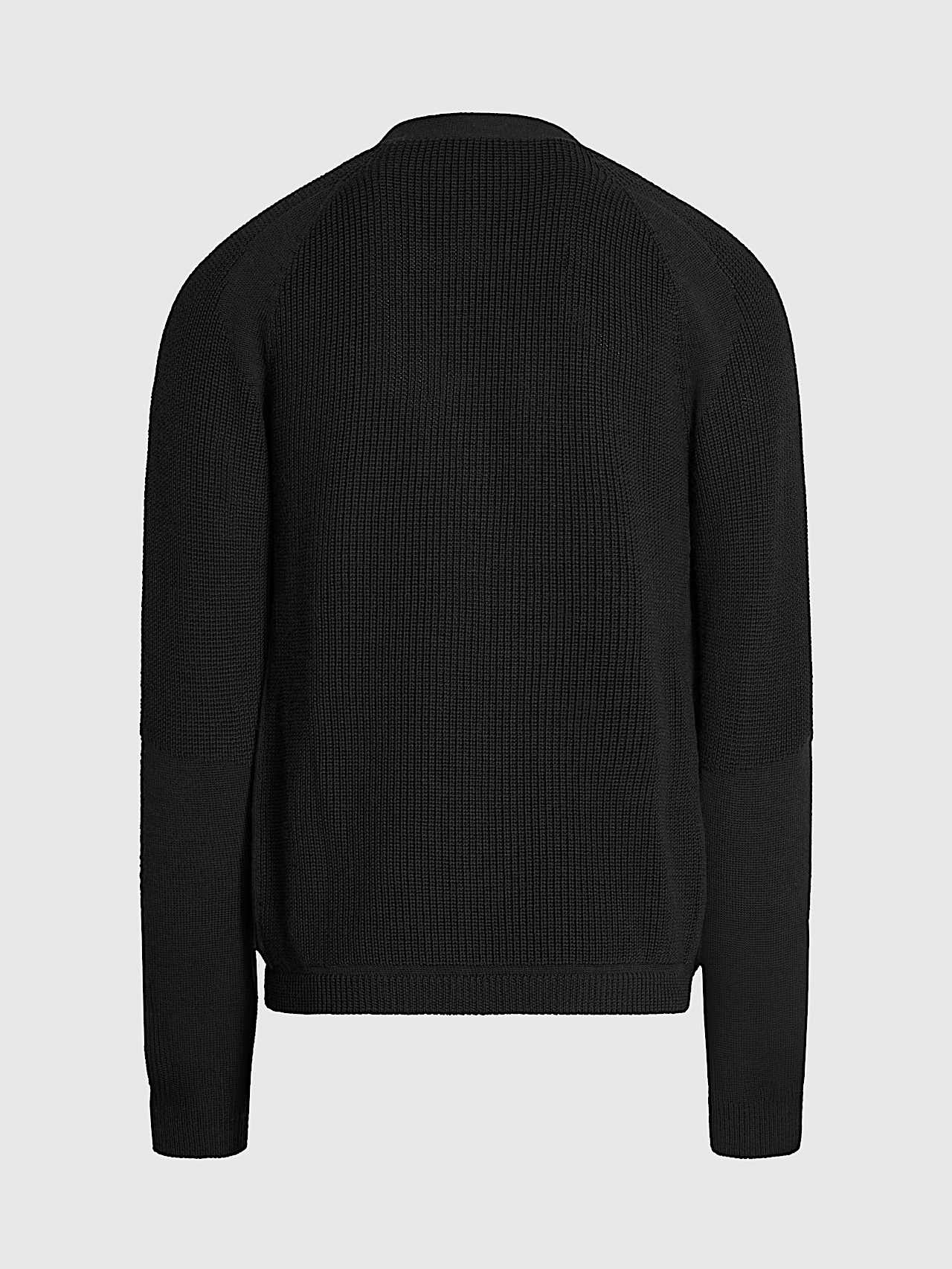 AlphaTauri | FARPO V1.Y9.02 | Cárdigan sin costuras de punto 3D in Black for Hombre