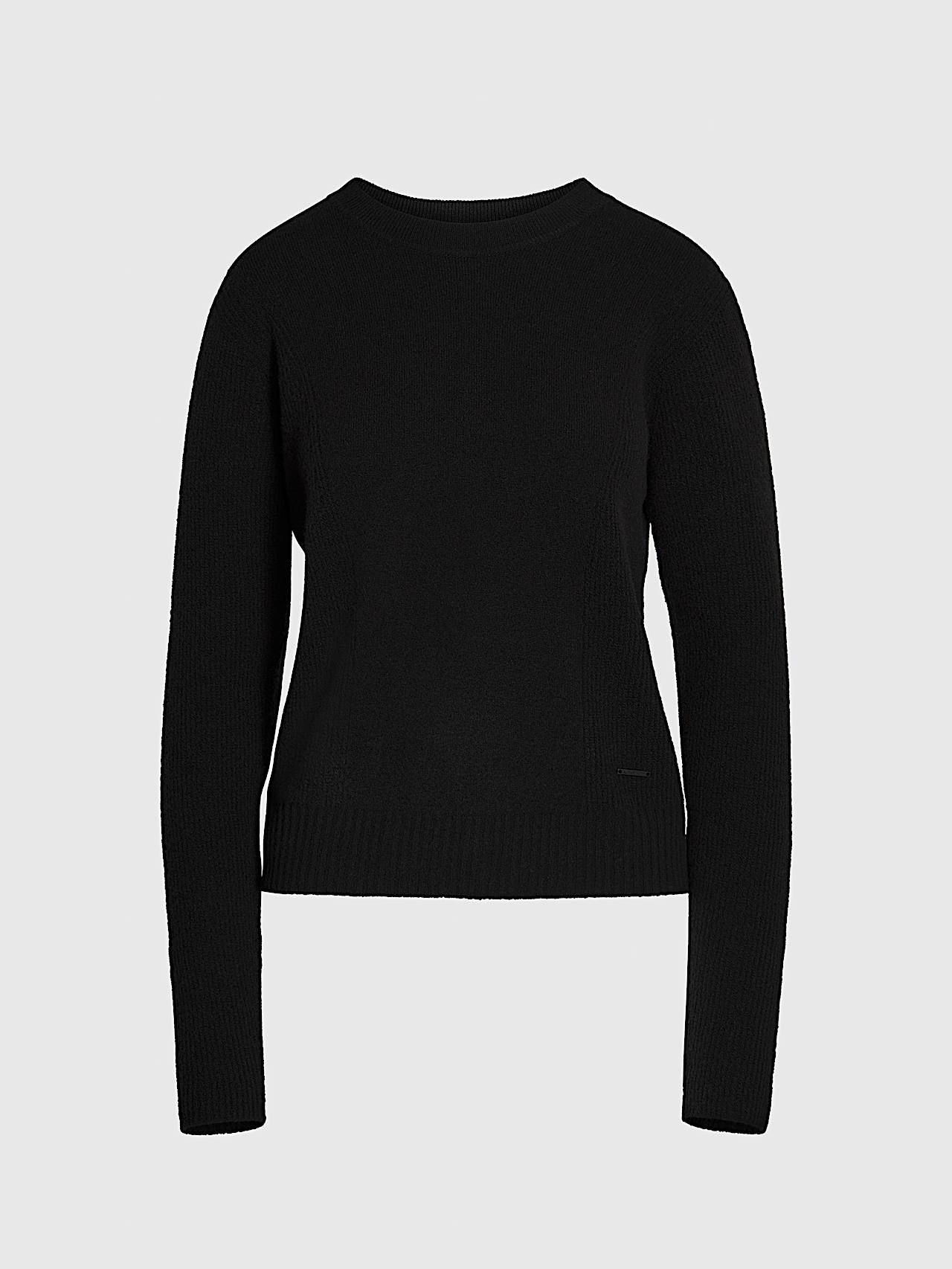 AlphaTauri | FAAMO V1.Y9.02 | Maglione girocollo in maglia 3D senza cuciture in Black for Donna