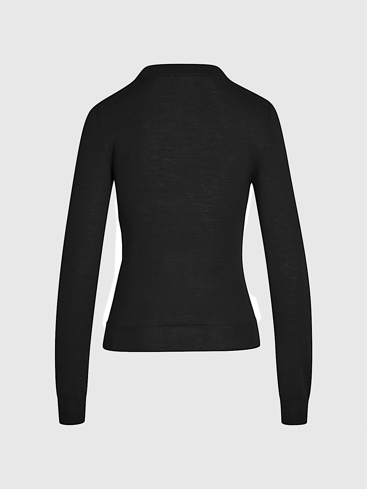 AlphaTauri | FATON V1.Y9.02 | Seamless 3D Knit Crewneck Sweater in Black for Mujer AlphaTauri | FATON V1.Y9.02 | Seamless 3D Knit Crewneck Sweater in Black for Mujer