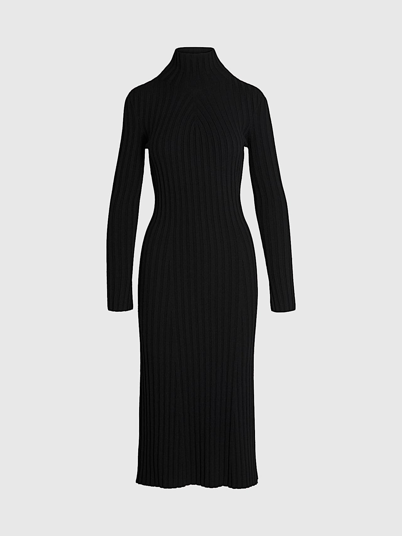 AlphaTauri | FOLAS V2.Y9.02 | Robe midi en maille 3D sans coutures in Black for Femme