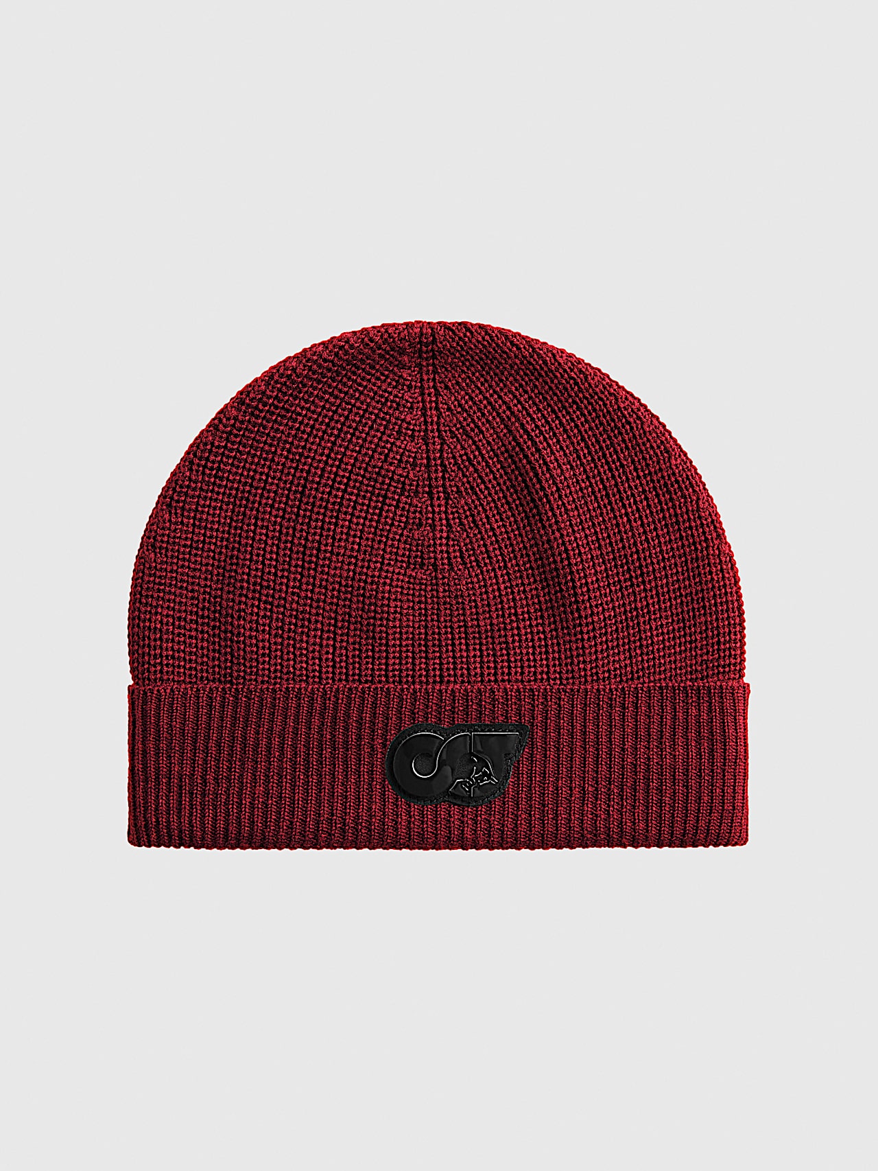 AlphaTauri | AMBER V1.Y9.02 | Gorro de punto 3D  in Dark Berry for Unisexo