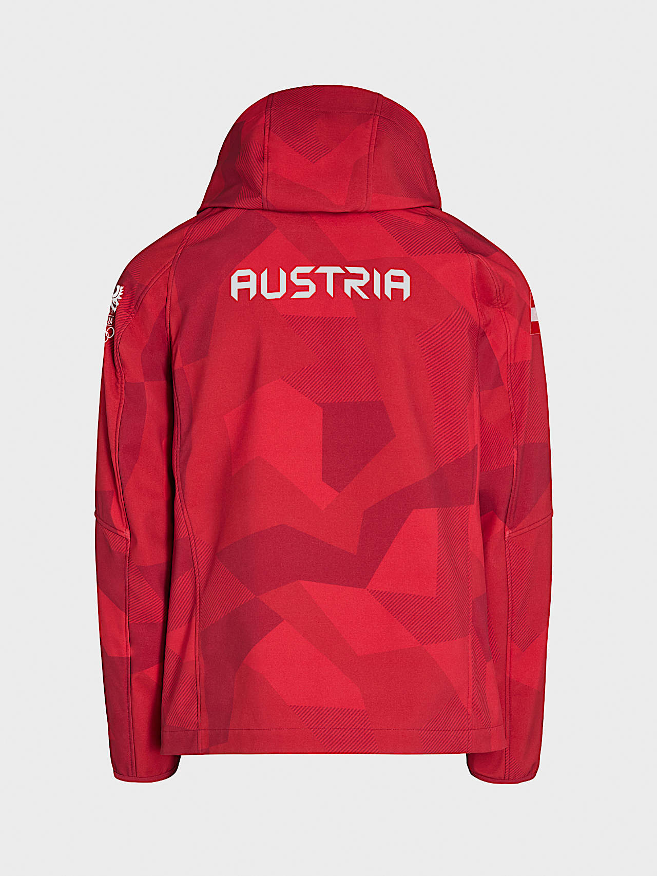 AlphaTauri | Softshelljacke für Herren | Olympic Team Austria Kollektion in Red für Herren