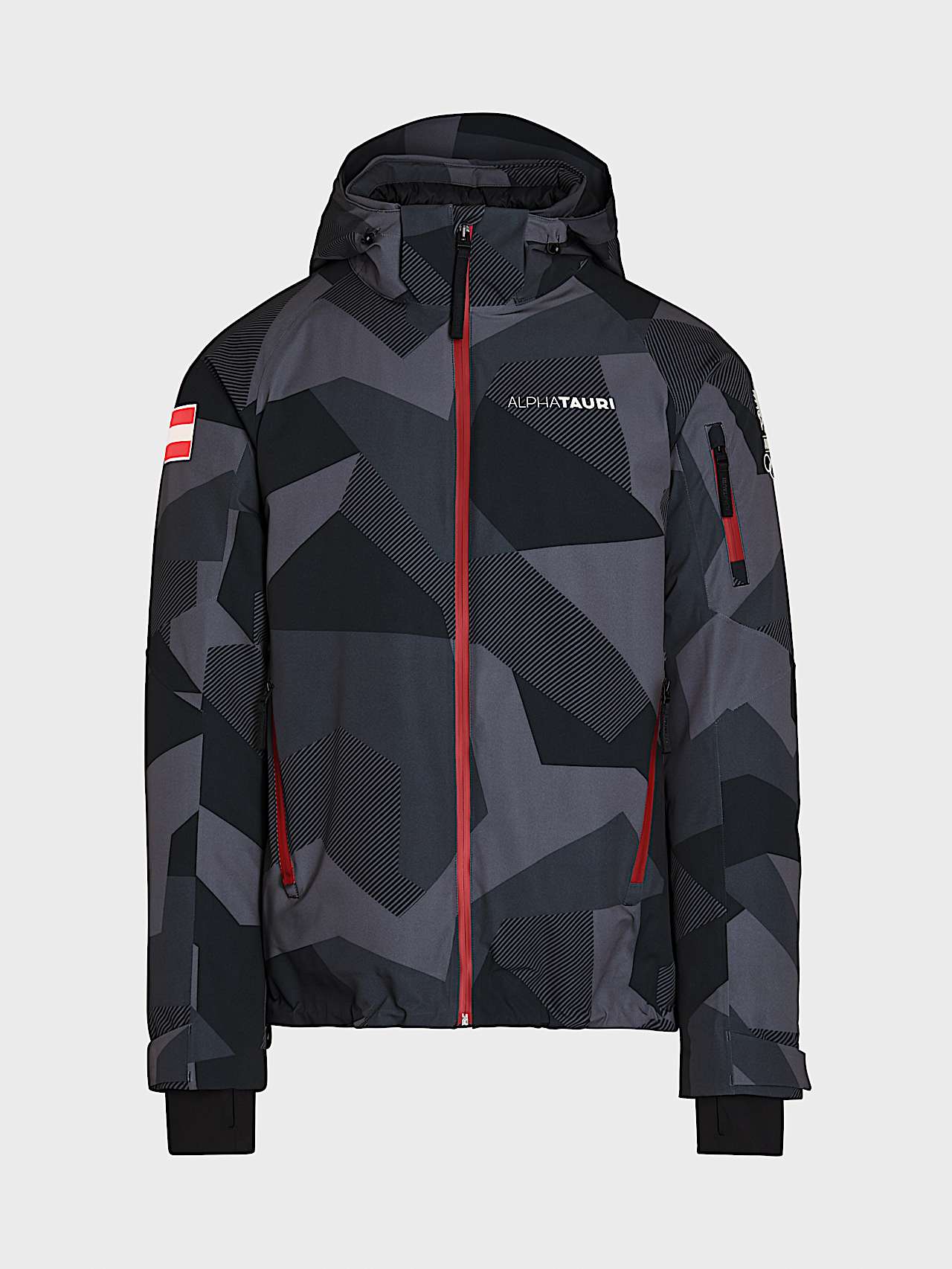 AlphaTauri | Veste de ski pour homme | Collection Olympic Team Austria in Black for Homme