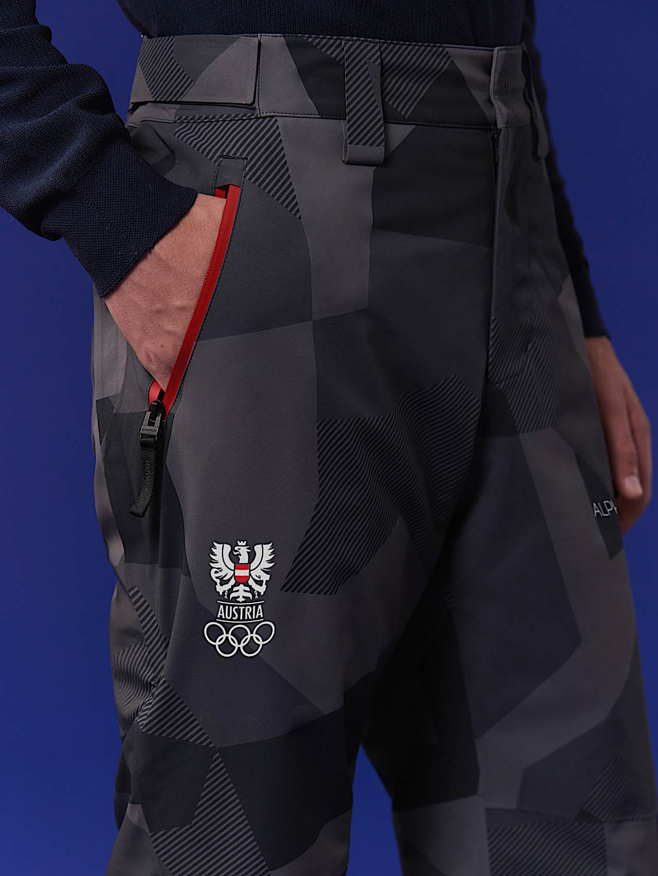 AlphaTauri | Skihose für Herren | Olympic Team Austria Kollektion in Black für Herren
