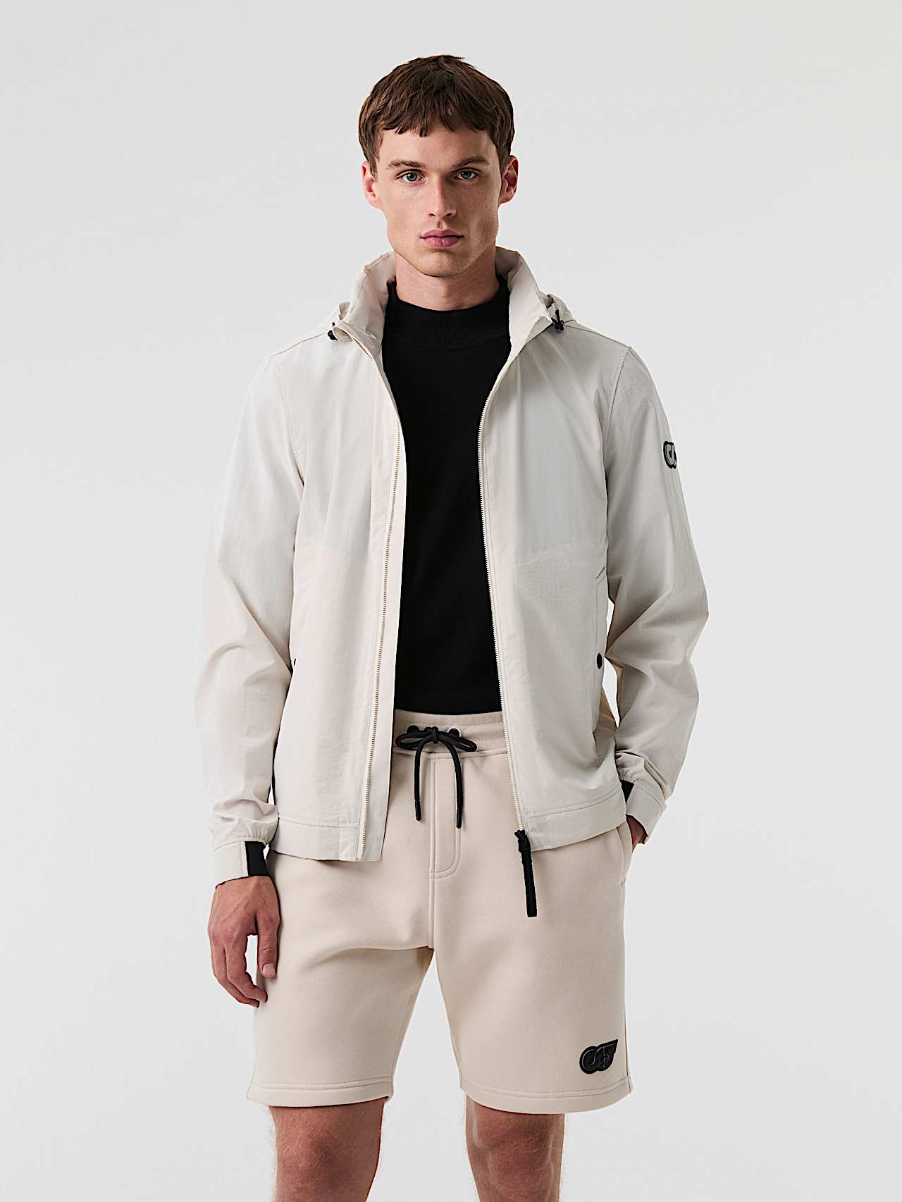 AlphaTauri | OMIDO V1.Y9.01 | Leichte Jacke in Cremeweiß für Herren