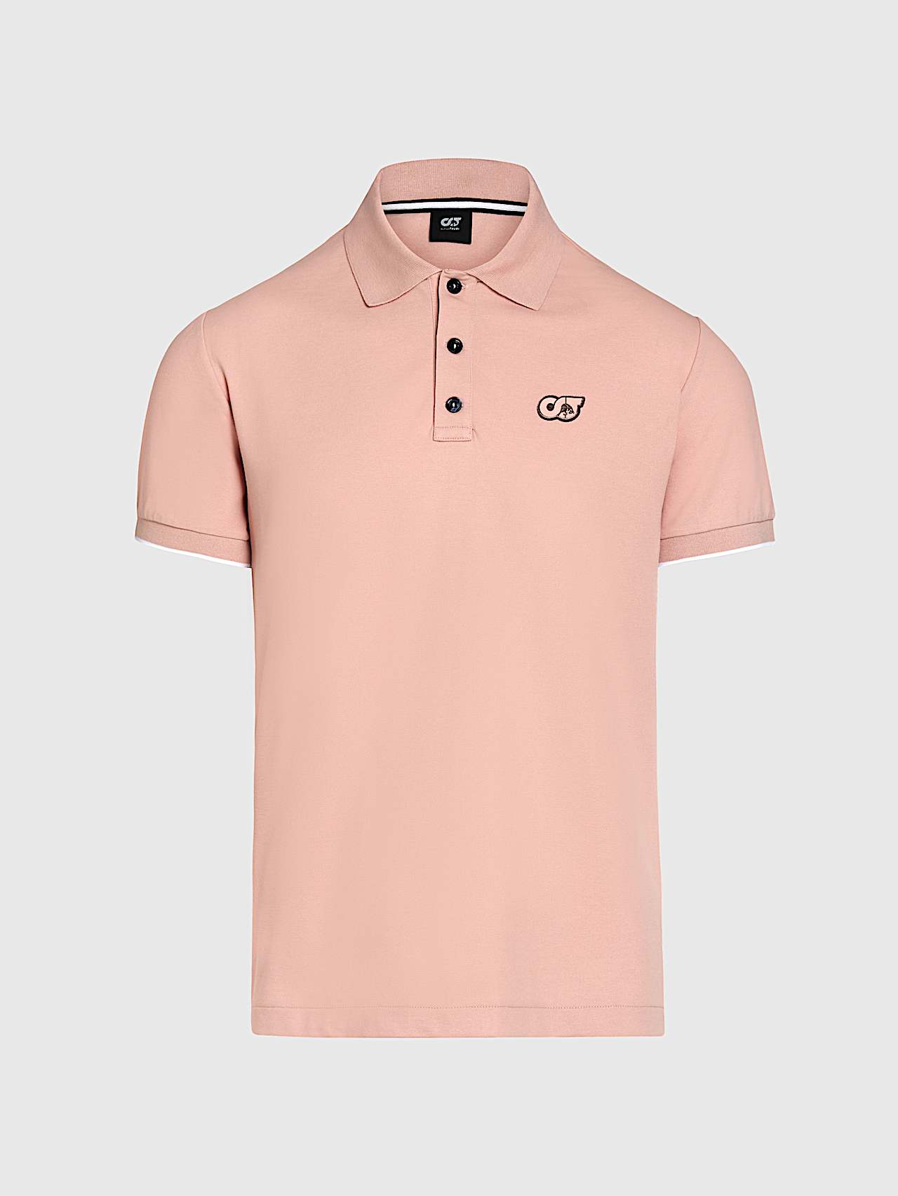AlphaTauri | JUNX V2.Y9.01 | Piqué-Poloshirt in Misty Pink für Herren AlphaTauri | JUNX V2.Y9.01 | Piqué-Poloshirt in Misty Pink für Herren