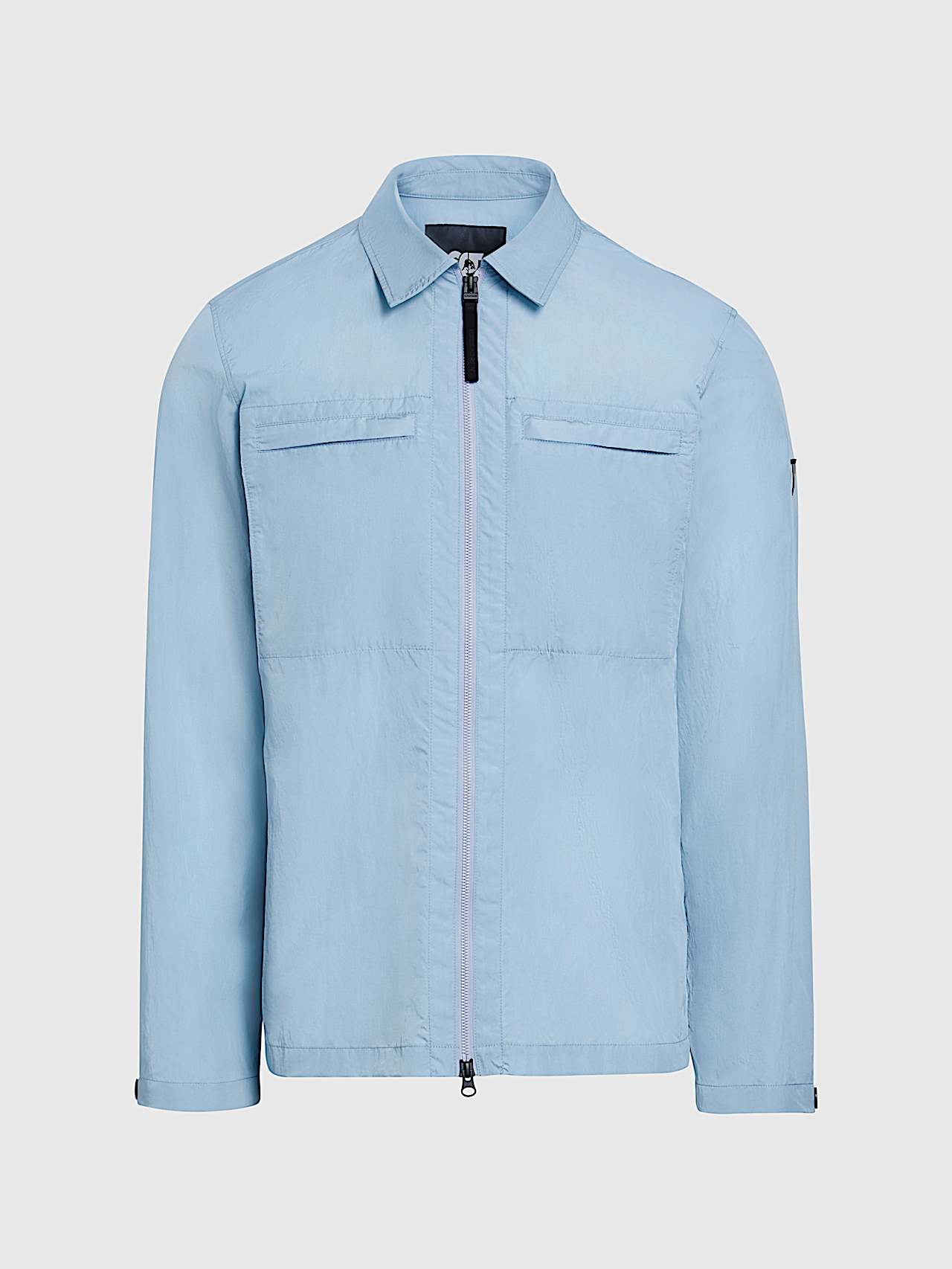 AlphaTauri | OLUM V1.Y9.01 | Surchemise légère in Fog Blue for Homme