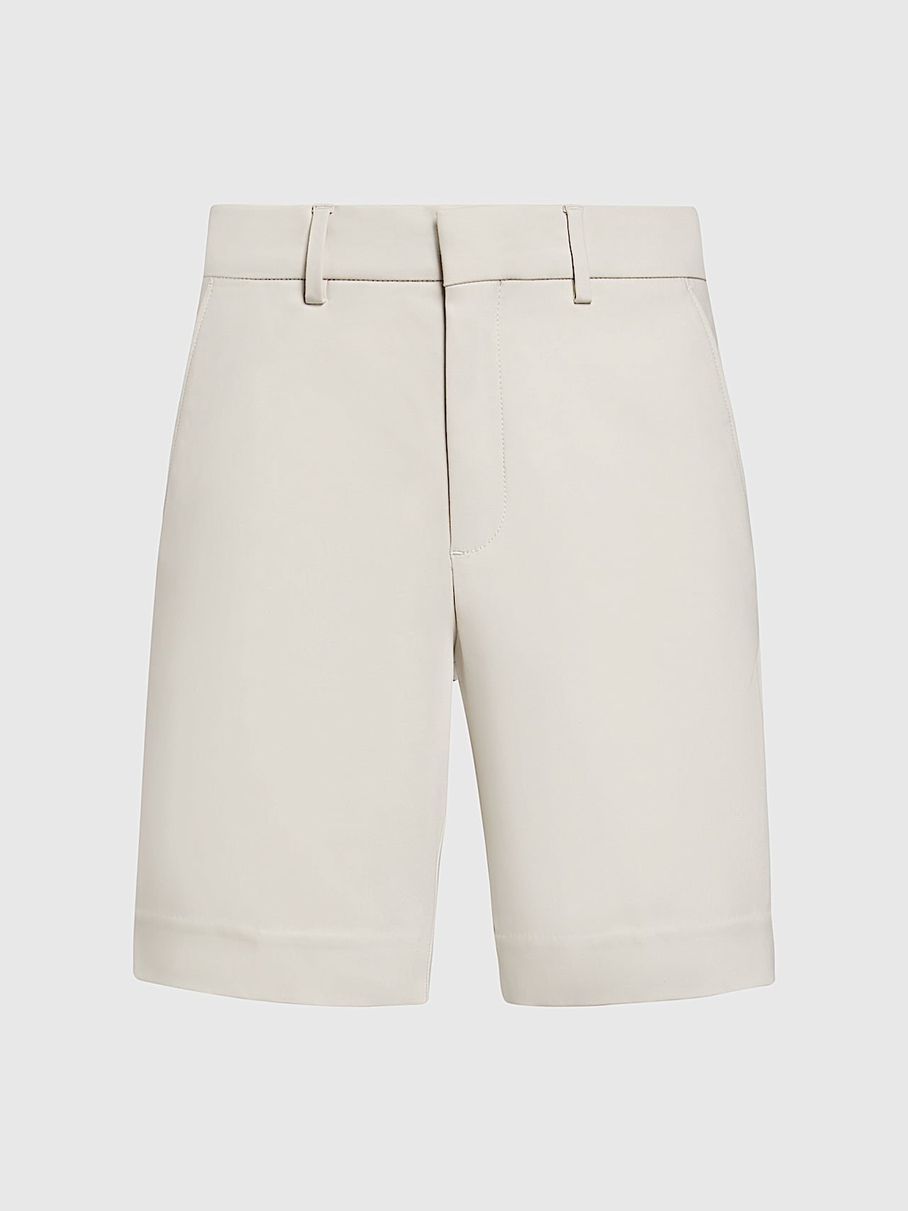 AlphaTauri | PELSH V1.Y9.01 | Shorts de algodón elástico in Stone for Hombre AlphaTauri | PELSH V1.Y9.01 | Shorts de algodón elástico in Stone for Hombre