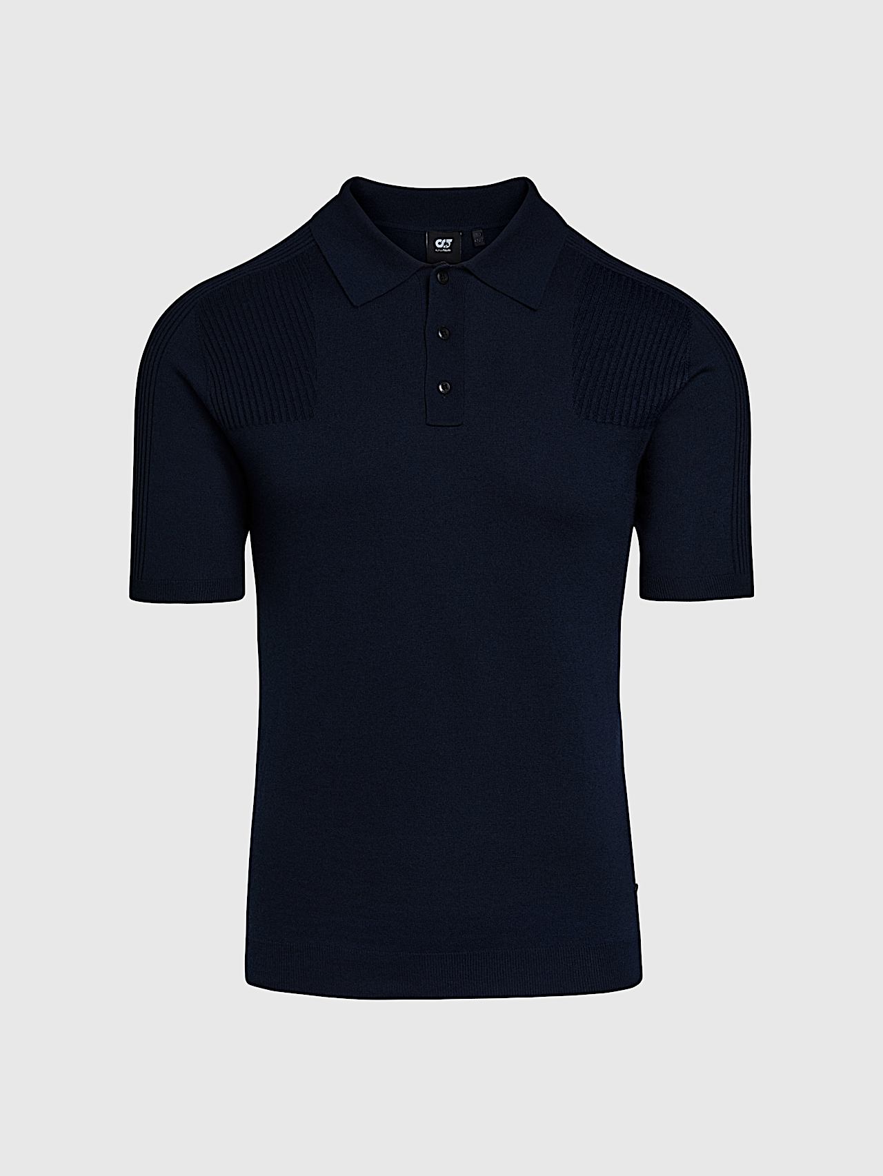 Seamless 3D Knit Cotton-Coolmax® Polo-Shirt | FOTOL V1.Y9.01