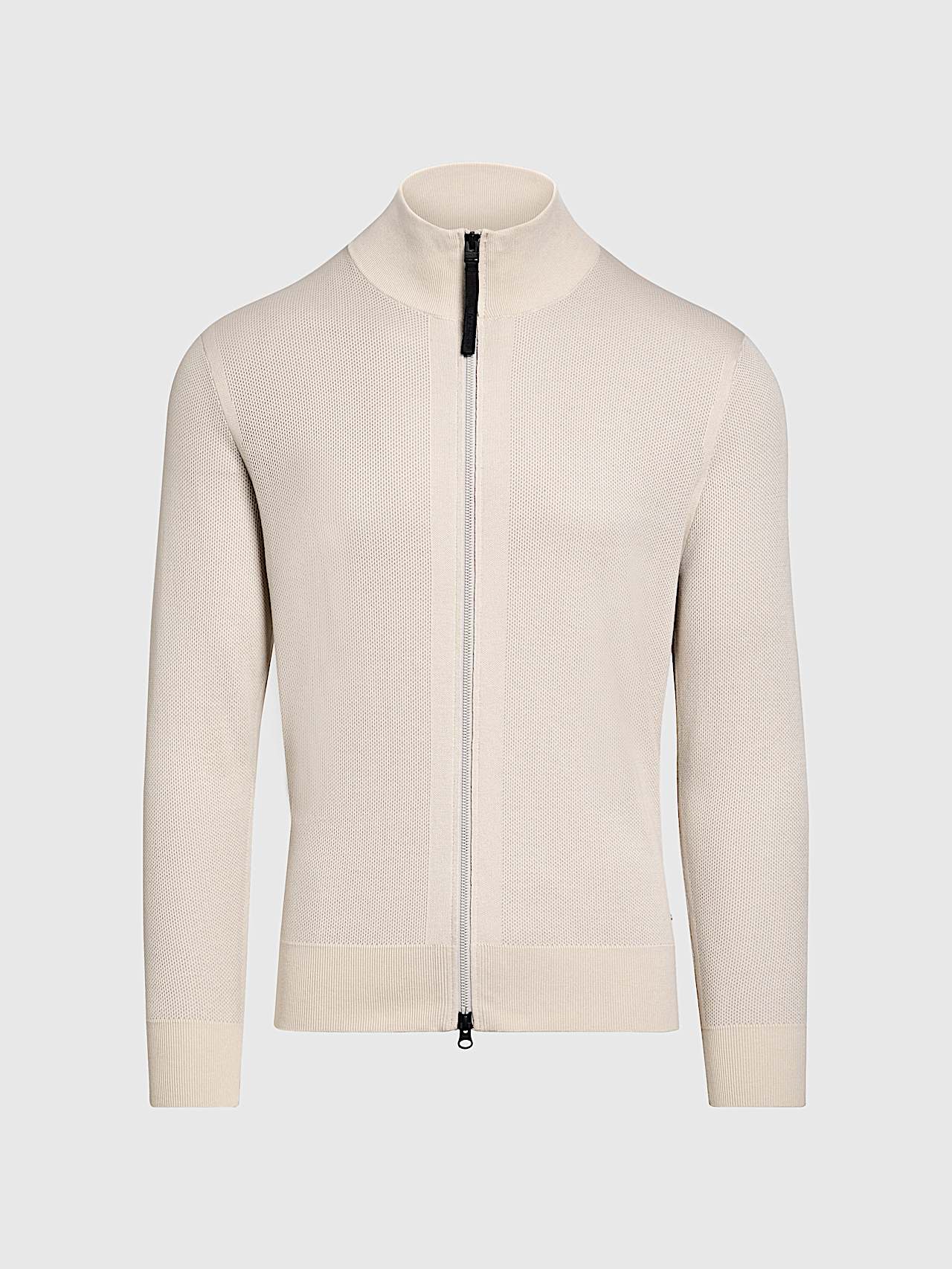 AlphaTauri | FAWAN V1.Y9.01 | Veste en maille de coton et lyocell in Stone for Homme