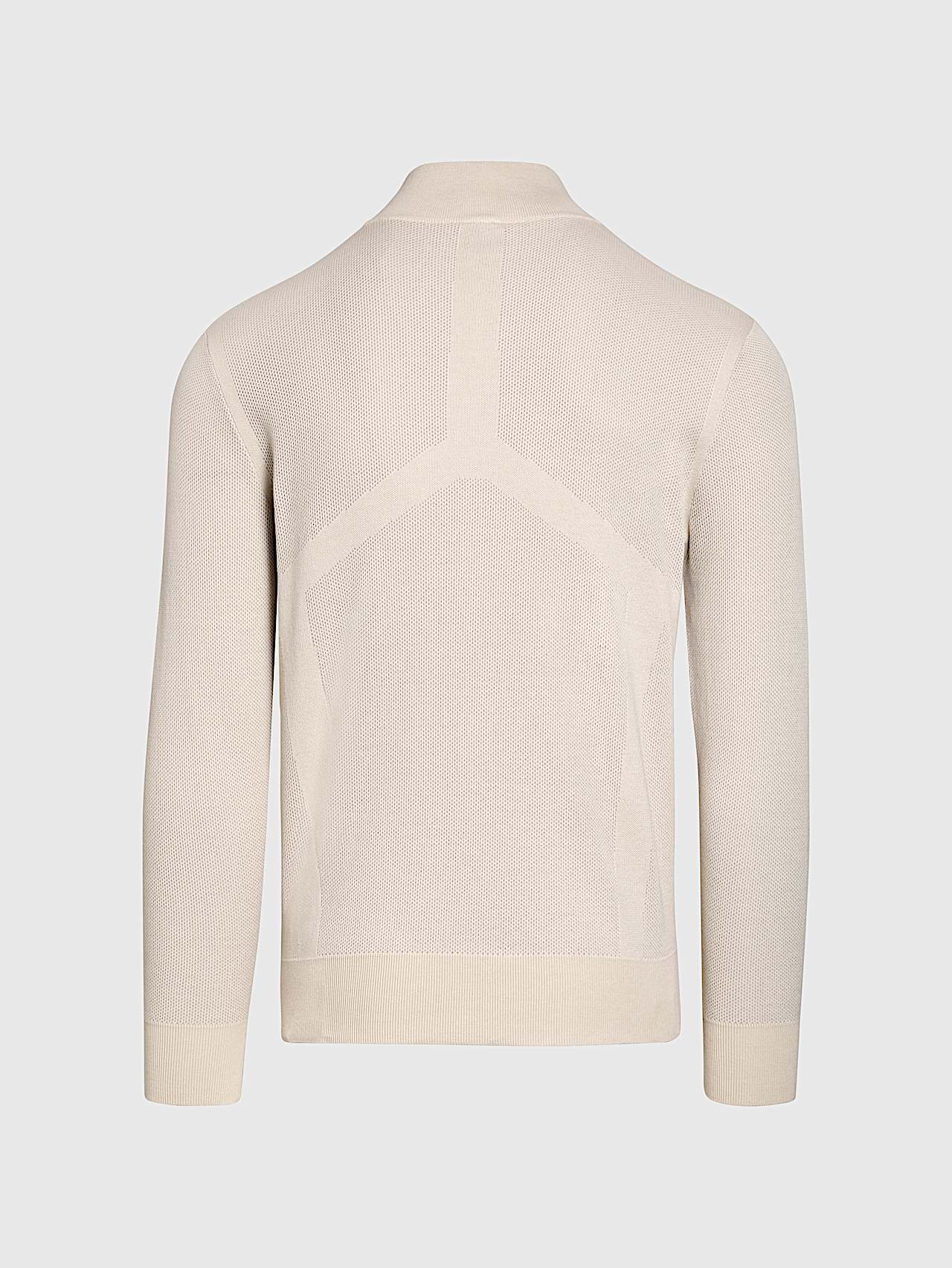 AlphaTauri | FAWAN V1.Y9.01 | Veste en maille de coton et lyocell in Stone for Homme