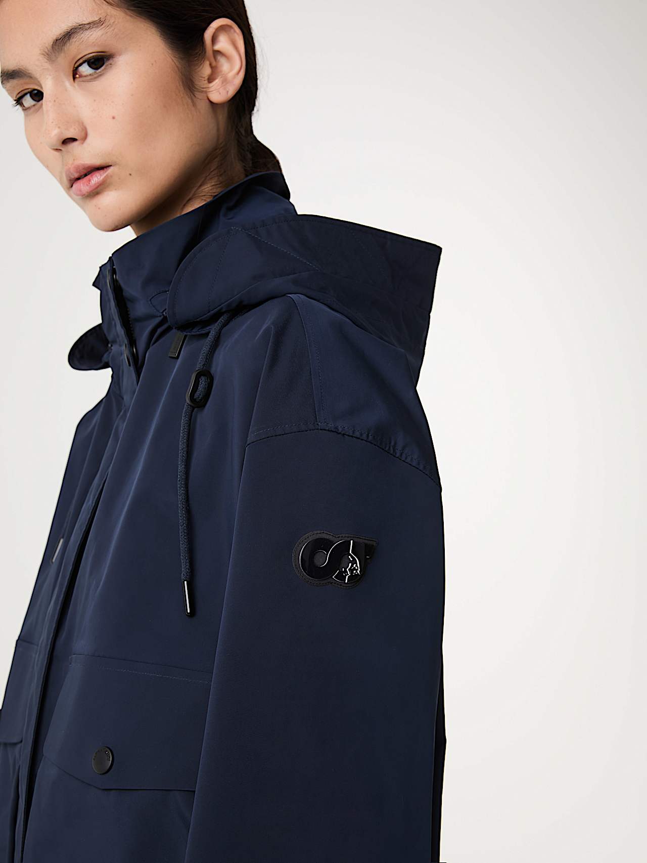 AlphaTauri | OVERA V1.Y9.01 | Giacca Field idrorepellente in Blu Marino for Donna