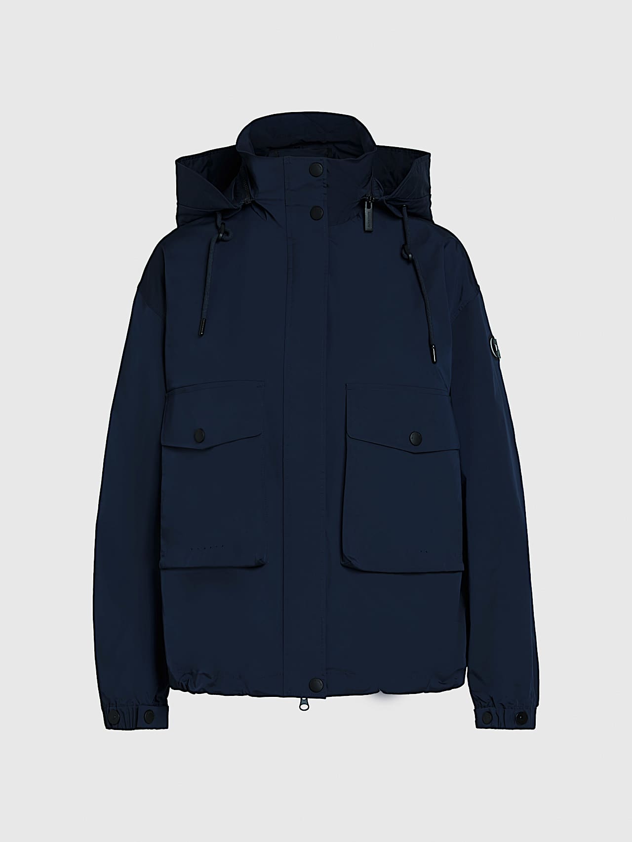 AlphaTauri | OVERA V1.Y9.01 | Veste déperlante de style militaire in Bleu Marine for Femme