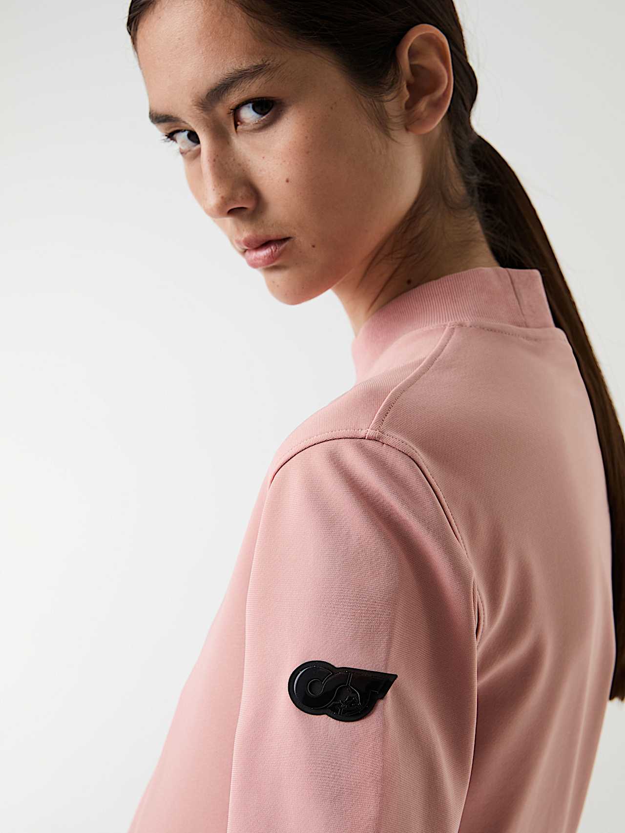 AlphaTauri | SUREA V1.Y9.01 | 3/4-Sleeved Sweatshirt in Misty Pink for Women AlphaTauri | SUREA V1.Y9.01 | 3/4-Sleeved Sweatshirt in Misty Pink for Women