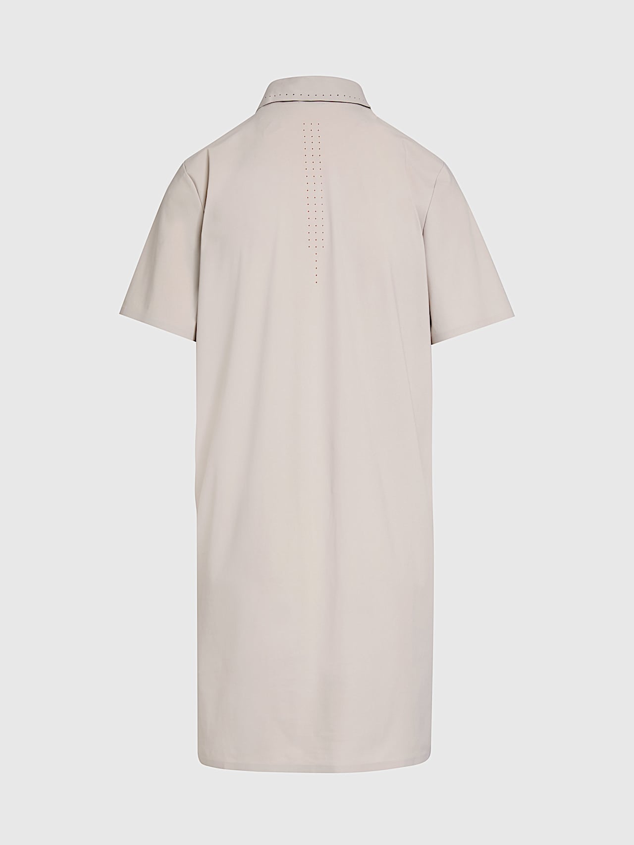AlphaTauri | JANTOR V1.Y9.01 | Power Stretch Jersey Polo-Dress in Stone for Women