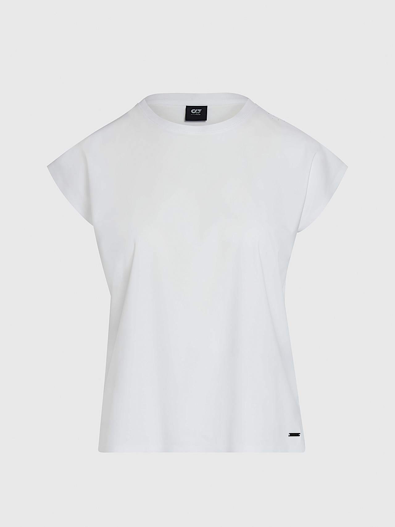 AlphaTauri | JEUWAL V2.Y9.01 | Haut en jersey Power Stretch in Blanc Cassé for Femme