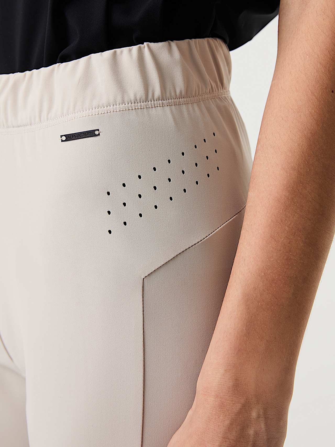 AlphaTauri | PEPA V2.Y9.01 | Legging en jersey Power Stretch in Stone for Femme