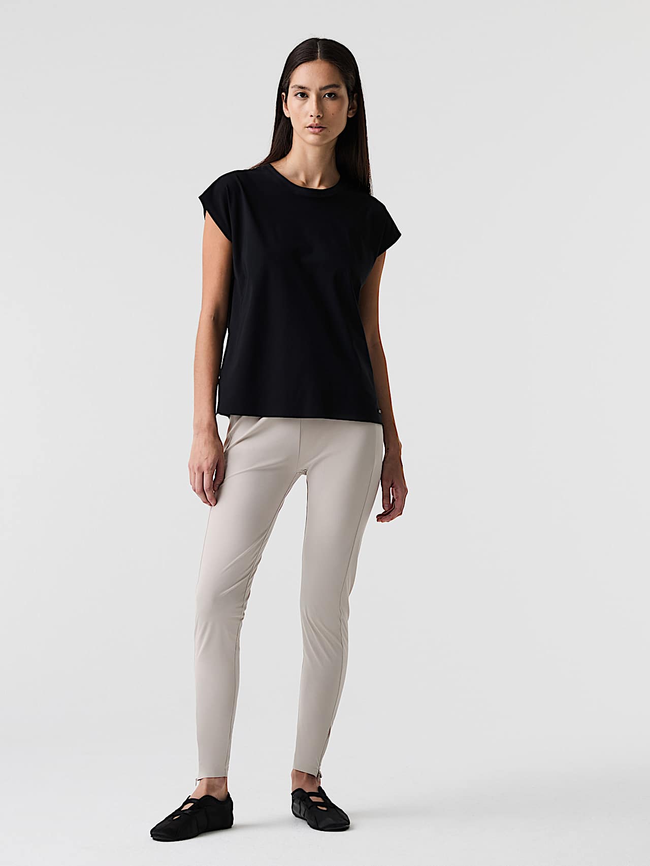 AlphaTauri | PEPA V2.Y9.01 | Legging en jersey Power Stretch in Stone for Femme
