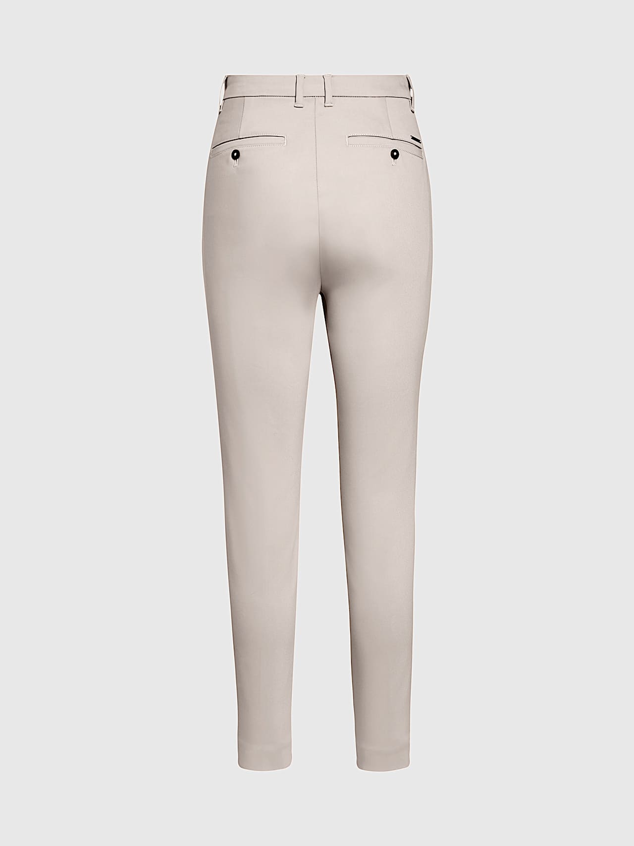 AlphaTauri | PERTI V5.Y9.01 | Tapered Trousers with Pleats in Stone for Women