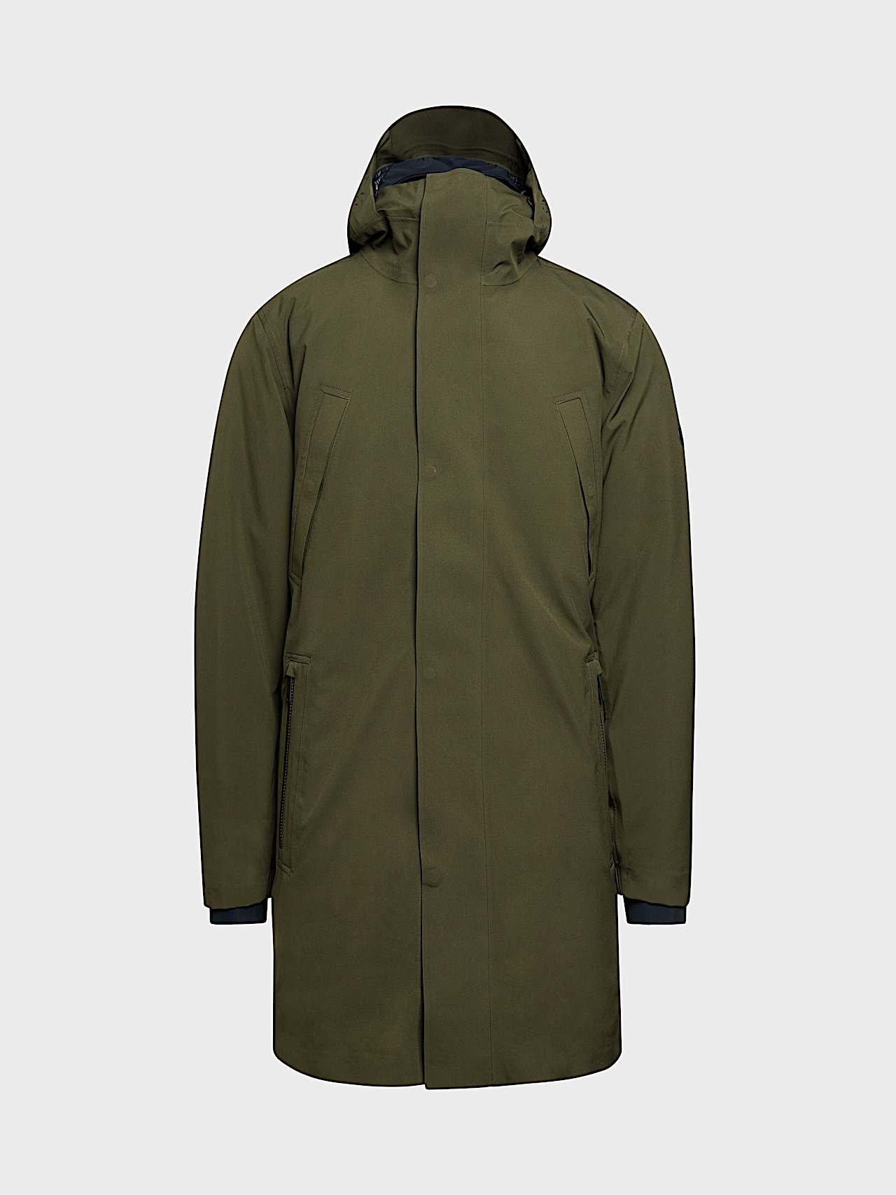 AlphaTauri | KOOV V10.Y7.02 | Icónica parka de Taurobran® impermeable y plegable in Verde Oscuro for Hombre