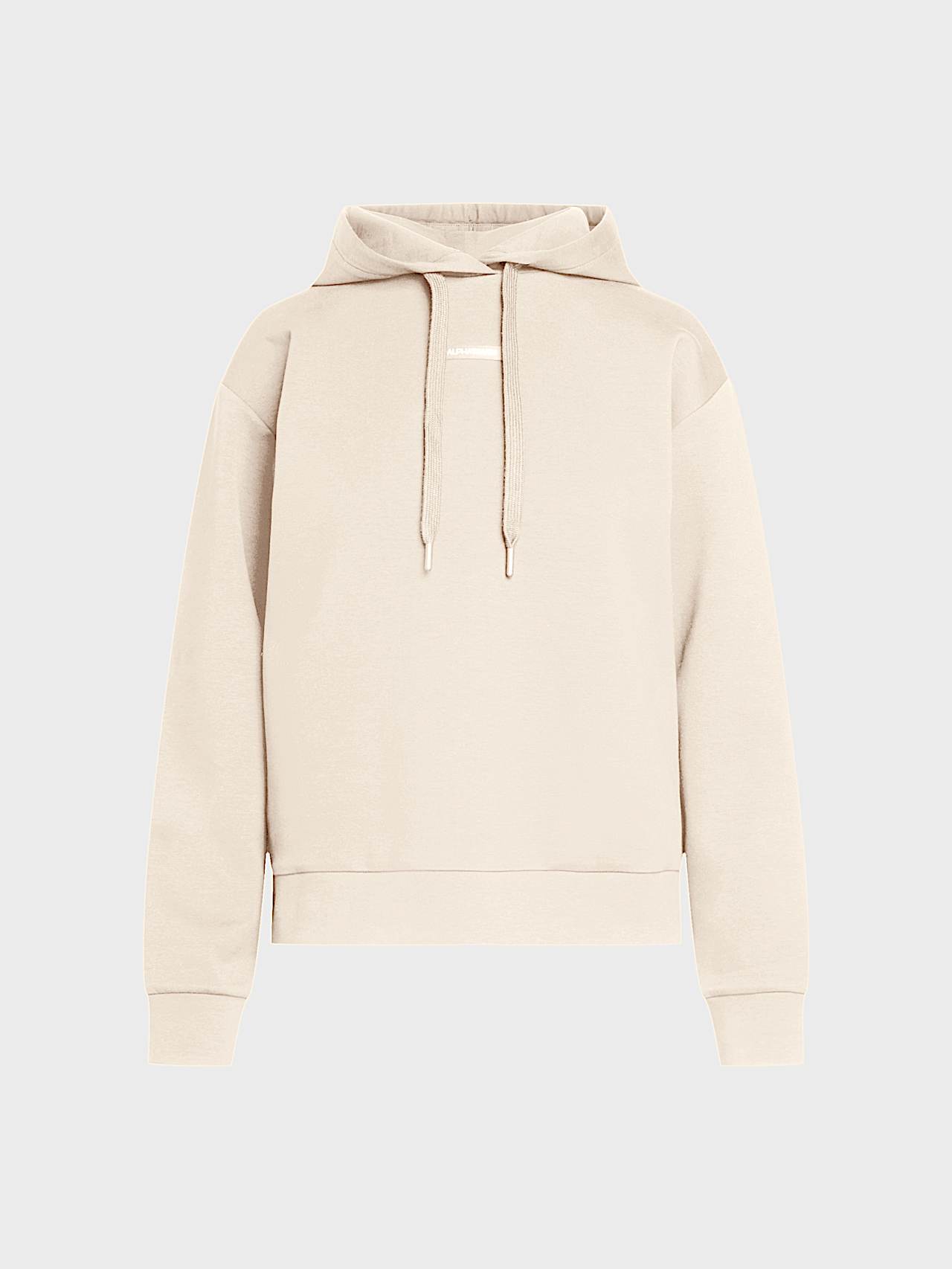 AlphaTauri | SURI V1.Y9.02 | Sweat-shirt à capuche coupe décontractée en maille interlock in Stone for Femme