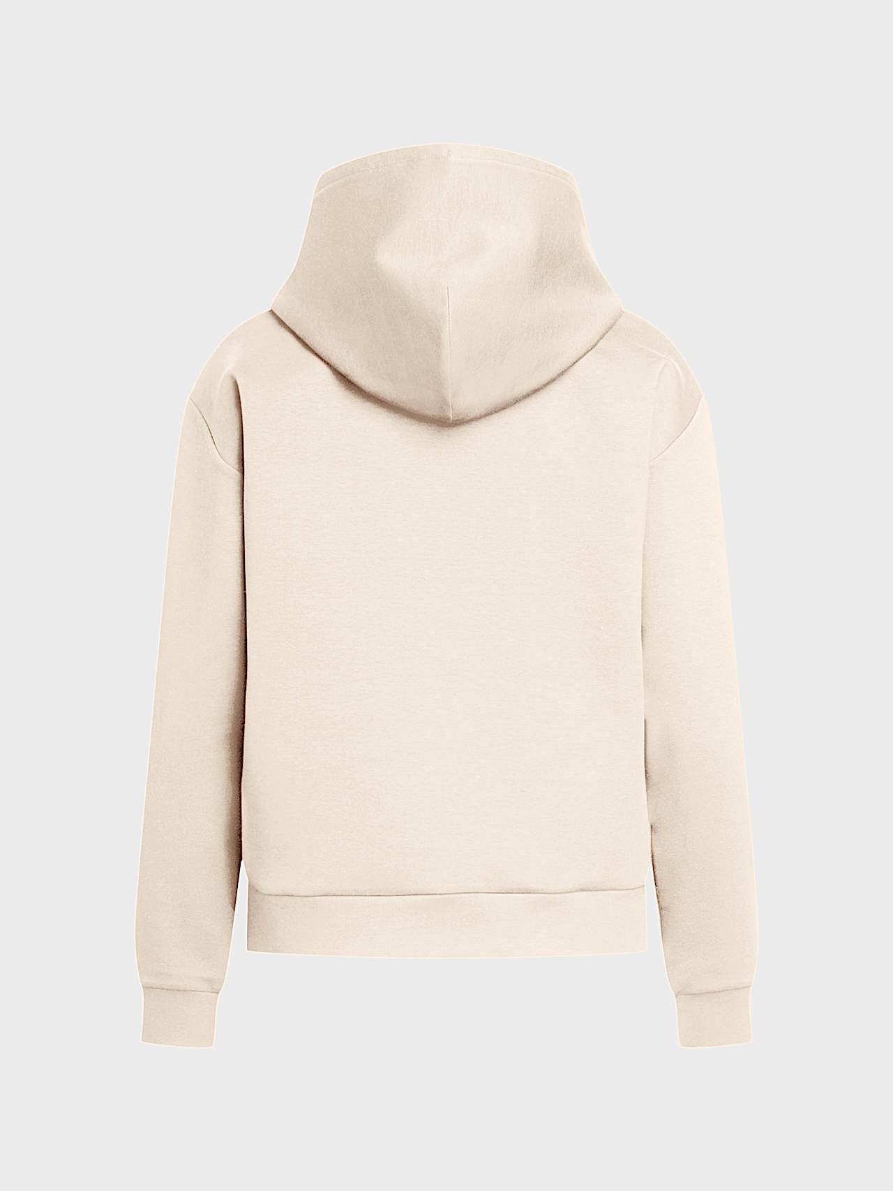 AlphaTauri | SURI V1.Y9.02 | Sweat-shirt à capuche coupe décontractée en maille interlock in Stone for Femme