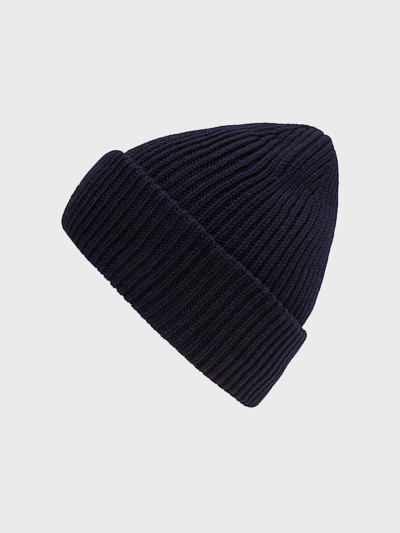 AlphaTauri | ARI V1.Y9.02 | Grob gestrickte Beanie in Dark Navy für Unisex
