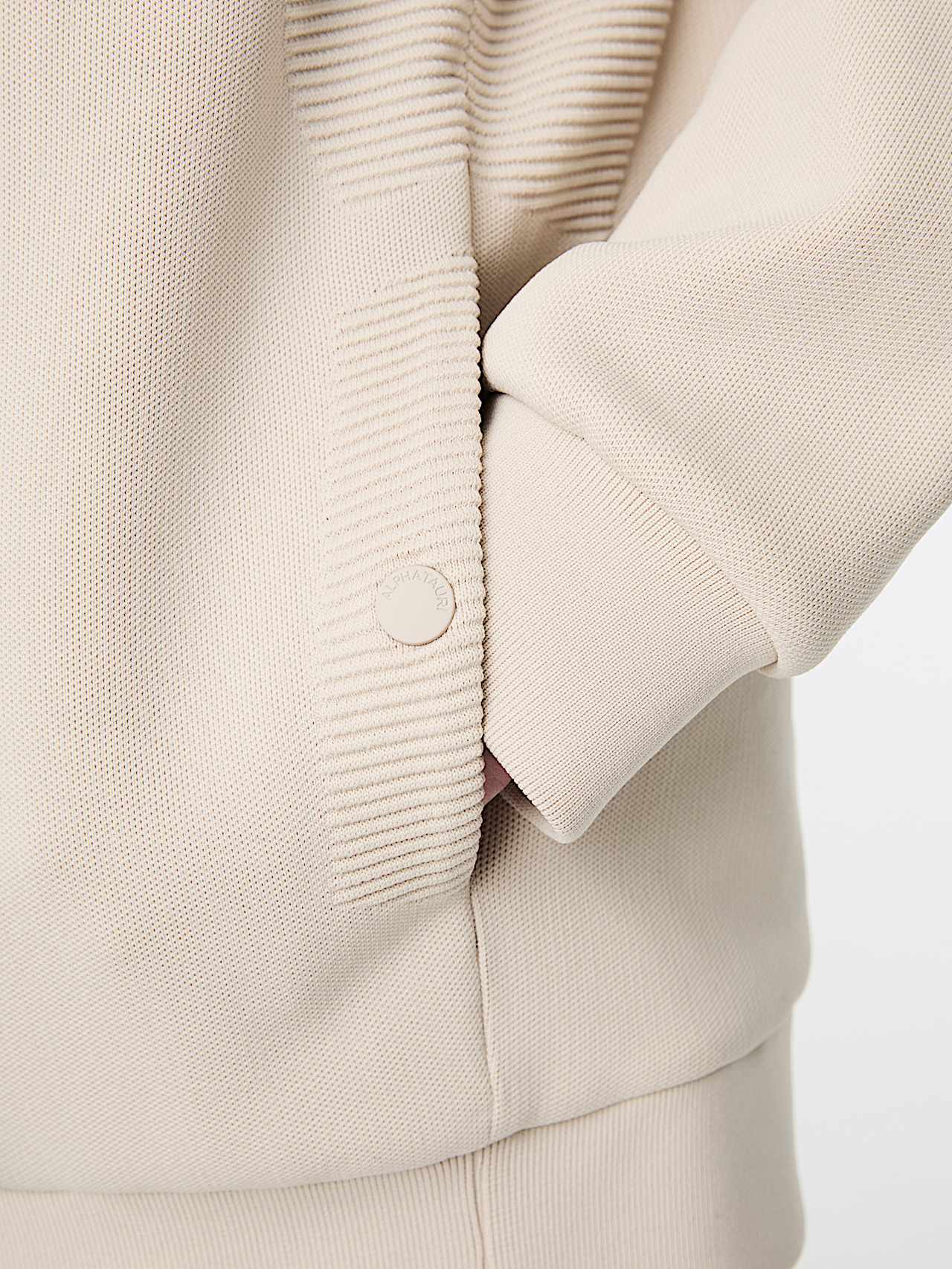 AlphaTauri | ODRIN V1.Y10.02 | Padded Knit Jacket in Stone für Herren
