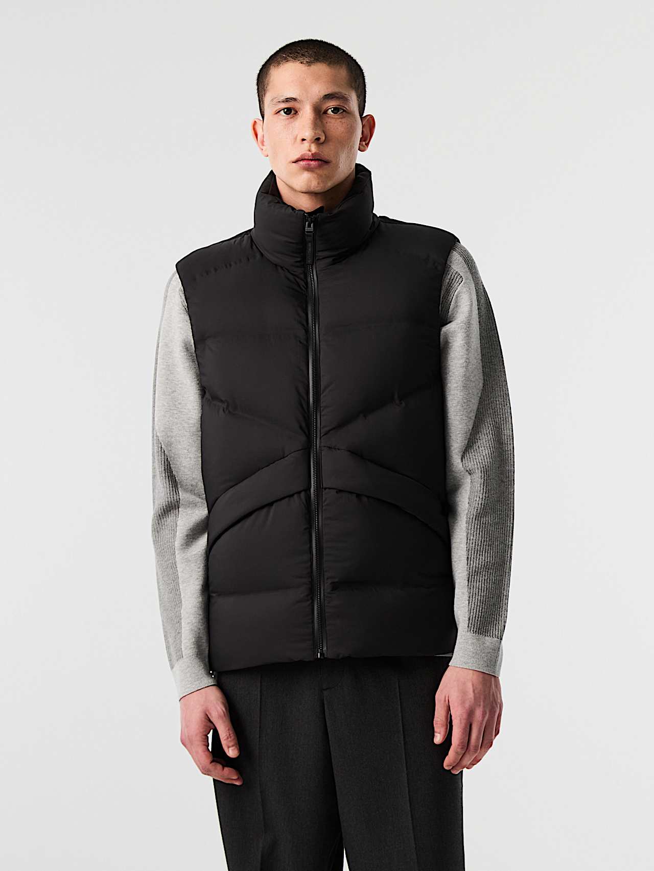 AlphaTauri | OLAVEN V1.Y10.02 | Smanicato in piumino ultraleggero in Black for Uomo