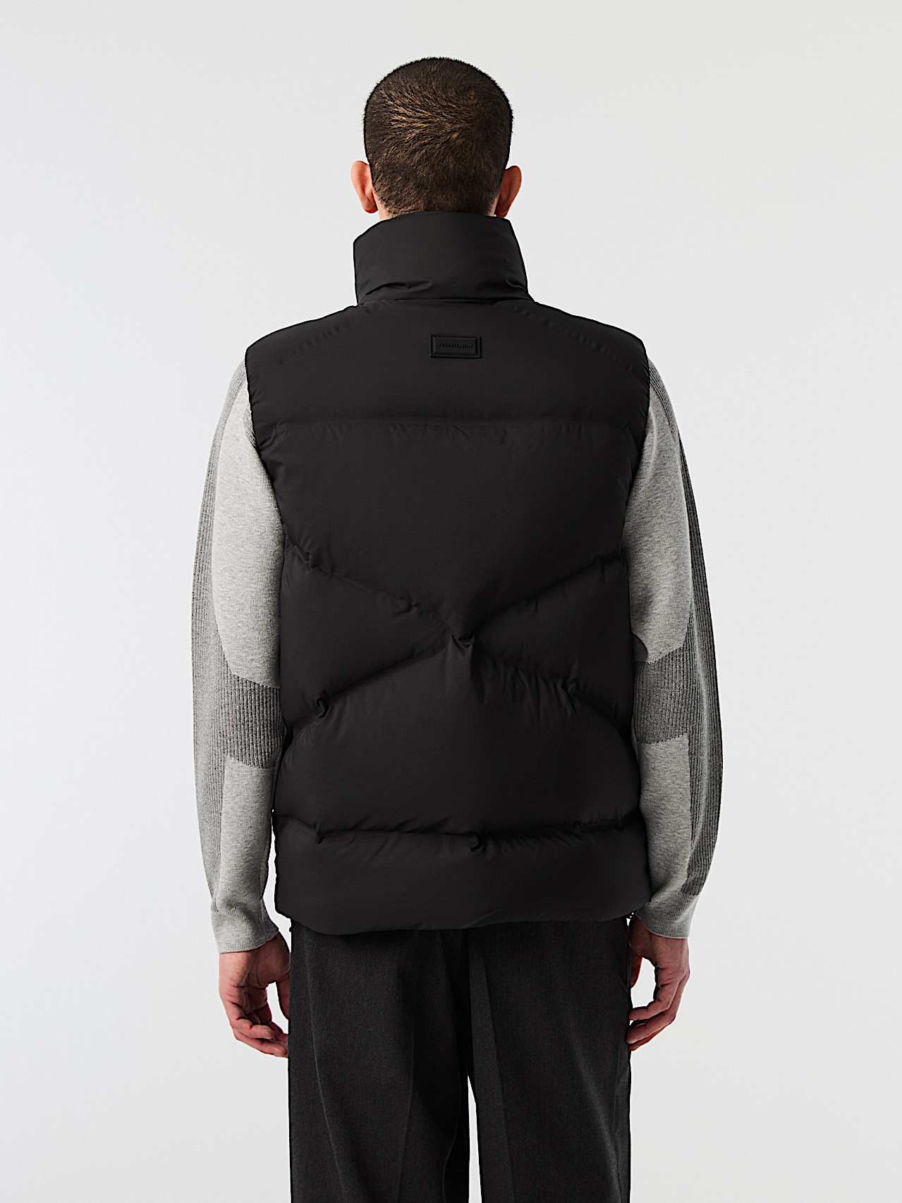 AlphaTauri | OLAVEN V1.Y10.02 | Smanicato in piumino ultraleggero in Black for Uomo
