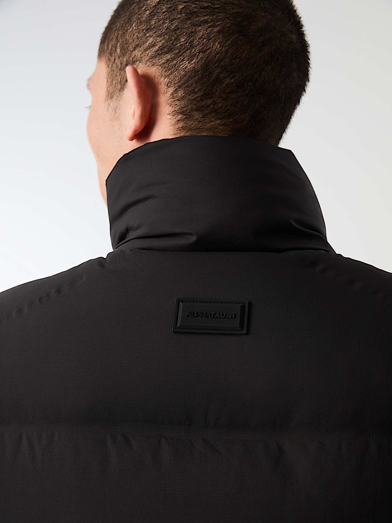 AlphaTauri | OLAVEN V1.Y10.02 | Ultra Light Down Vest in Black for Men
