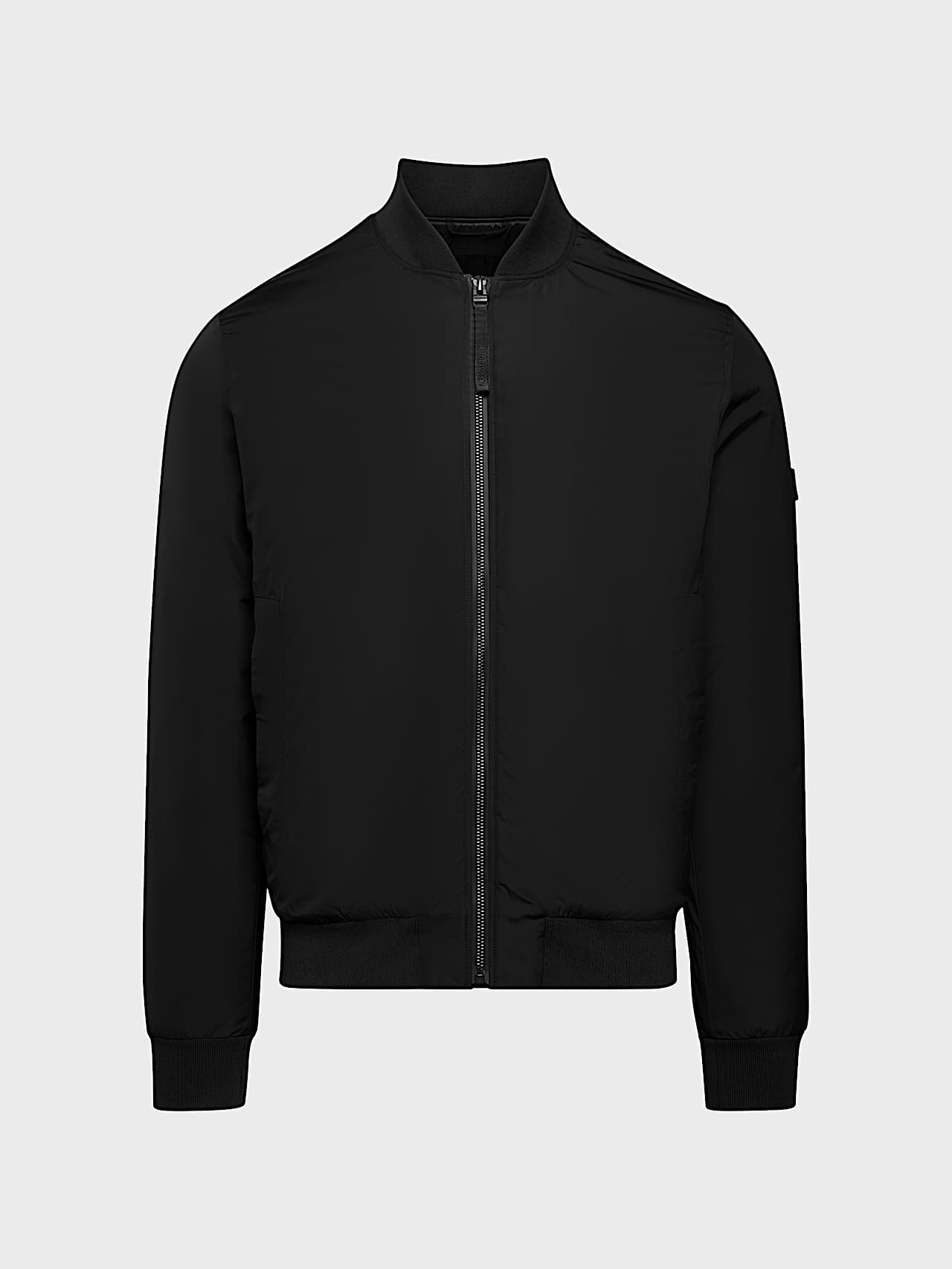AlphaTauri | OUBLIS V1.Y10.02 | Blouson aviateur léger matelassé déperlant avec Primaloft® in Black for Homme