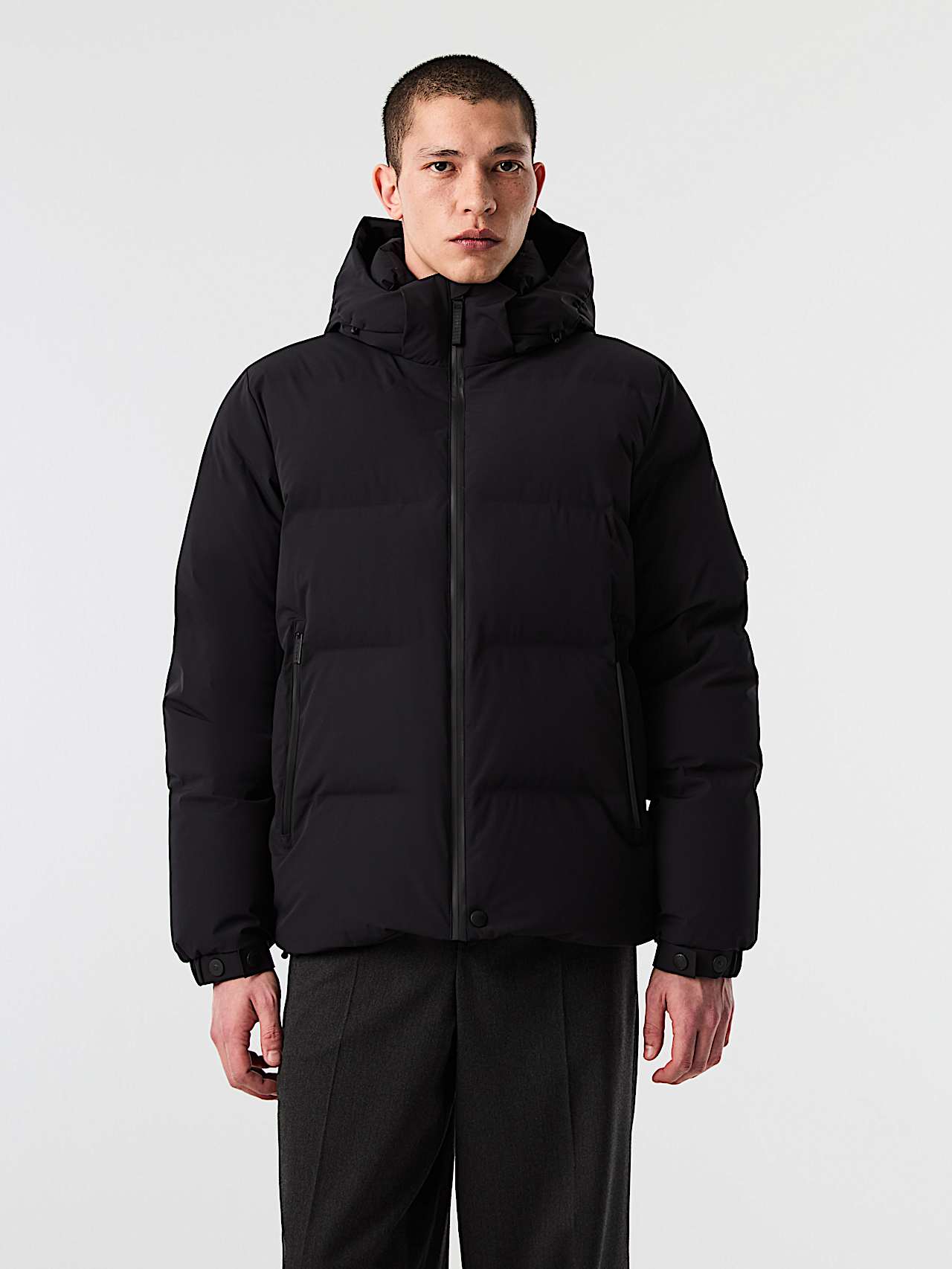 AlphaTauri | ODORU V4.Y10.02 | Giacca imbottita in piumino in Black for Uomo