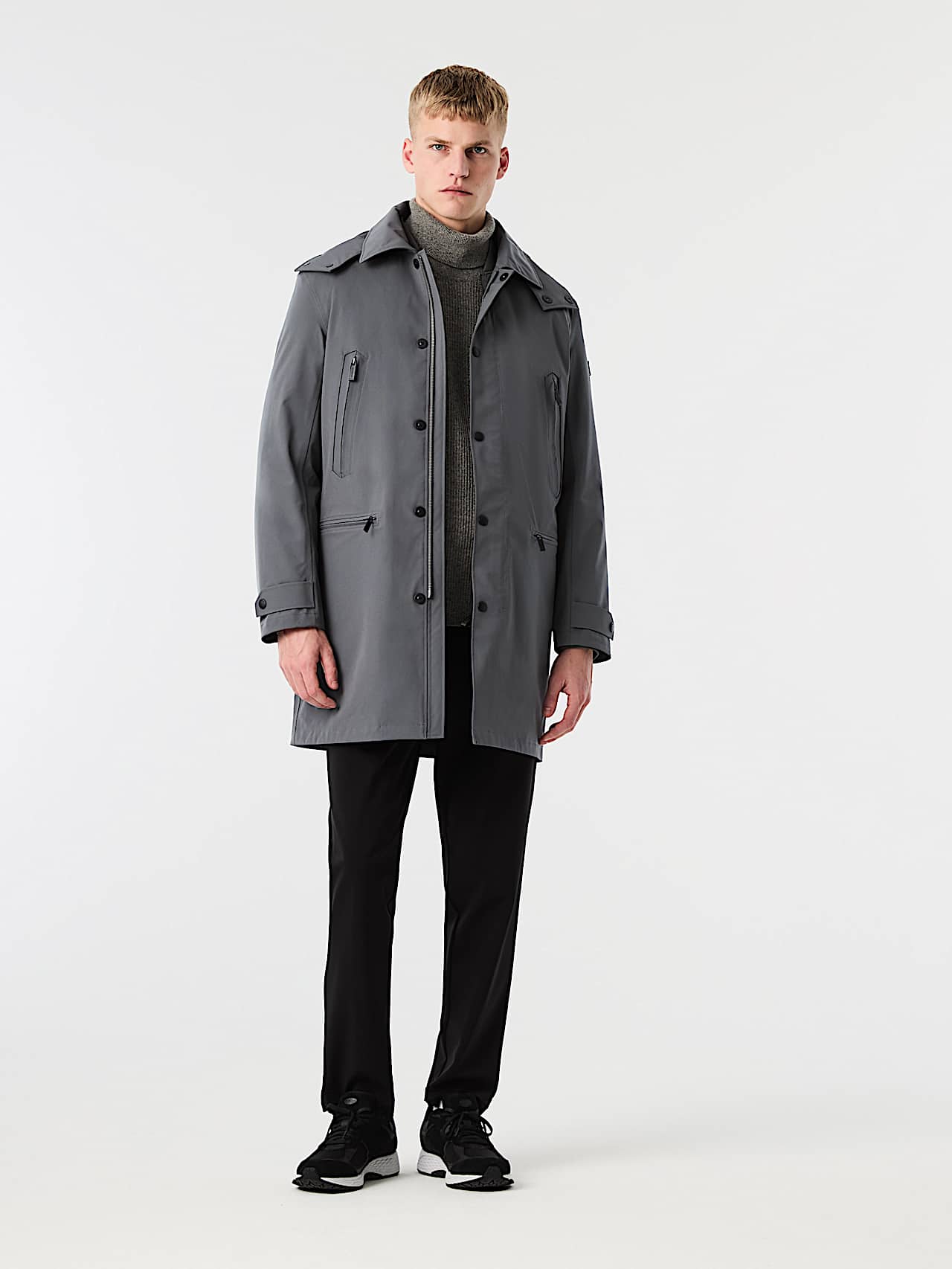 AlphaTauri | OEREN V3.Y10.02 | Parka 3 in 1 in Tauroshield® impermeabile in Dark Moss for Uomo