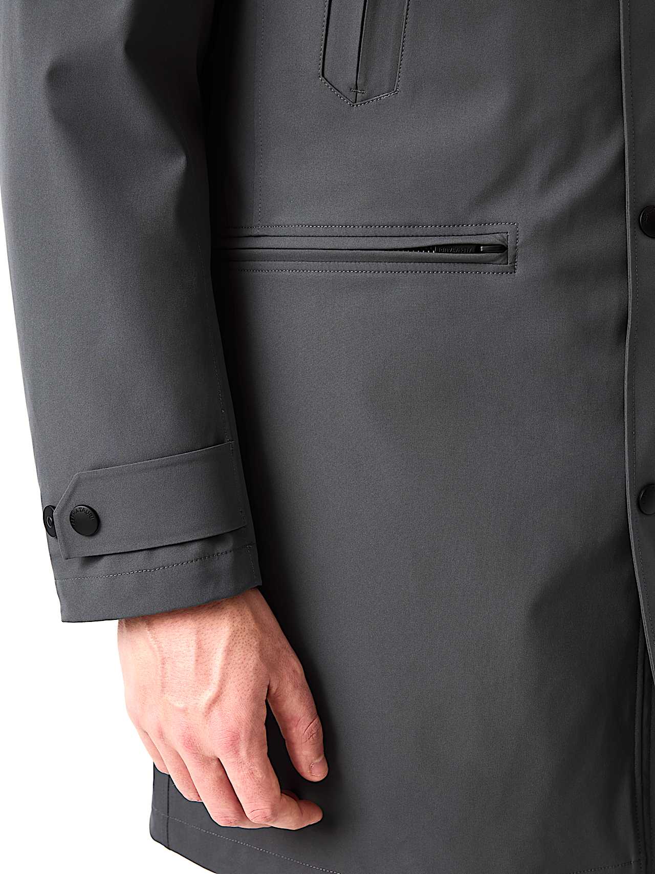 AlphaTauri | OEREN V3.Y10.02 | Parka 3-en-1 déperlanteTauroshield® in Dark Moss for Homme