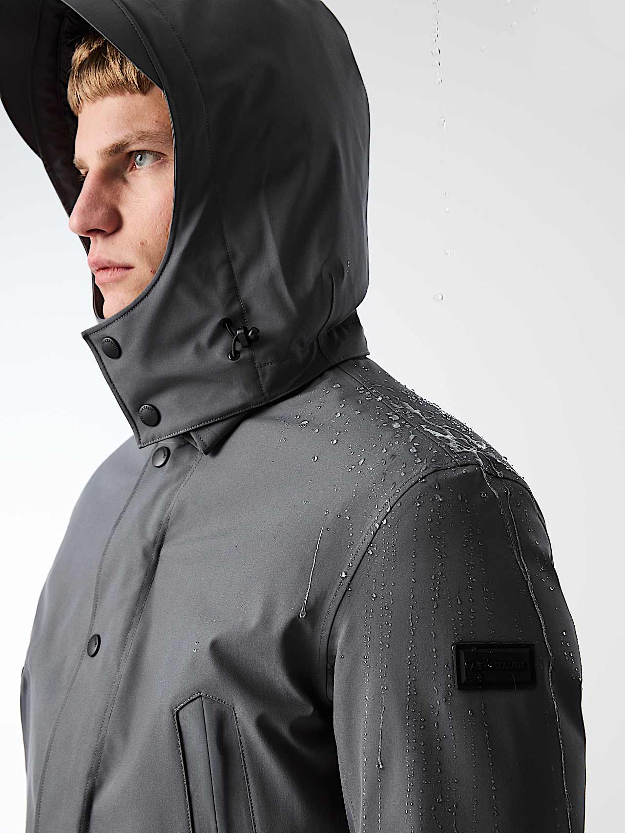 AlphaTauri | OEREN V3.Y10.02 | Parka 3 in 1 in Tauroshield® impermeabile in Dark Moss for Uomo