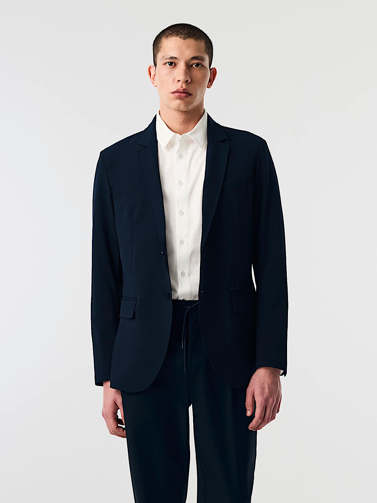 AlphaTauri | OSINA V3.Y10.02 | Blazer in Elegant Stretch in Dark Navy for Uomo