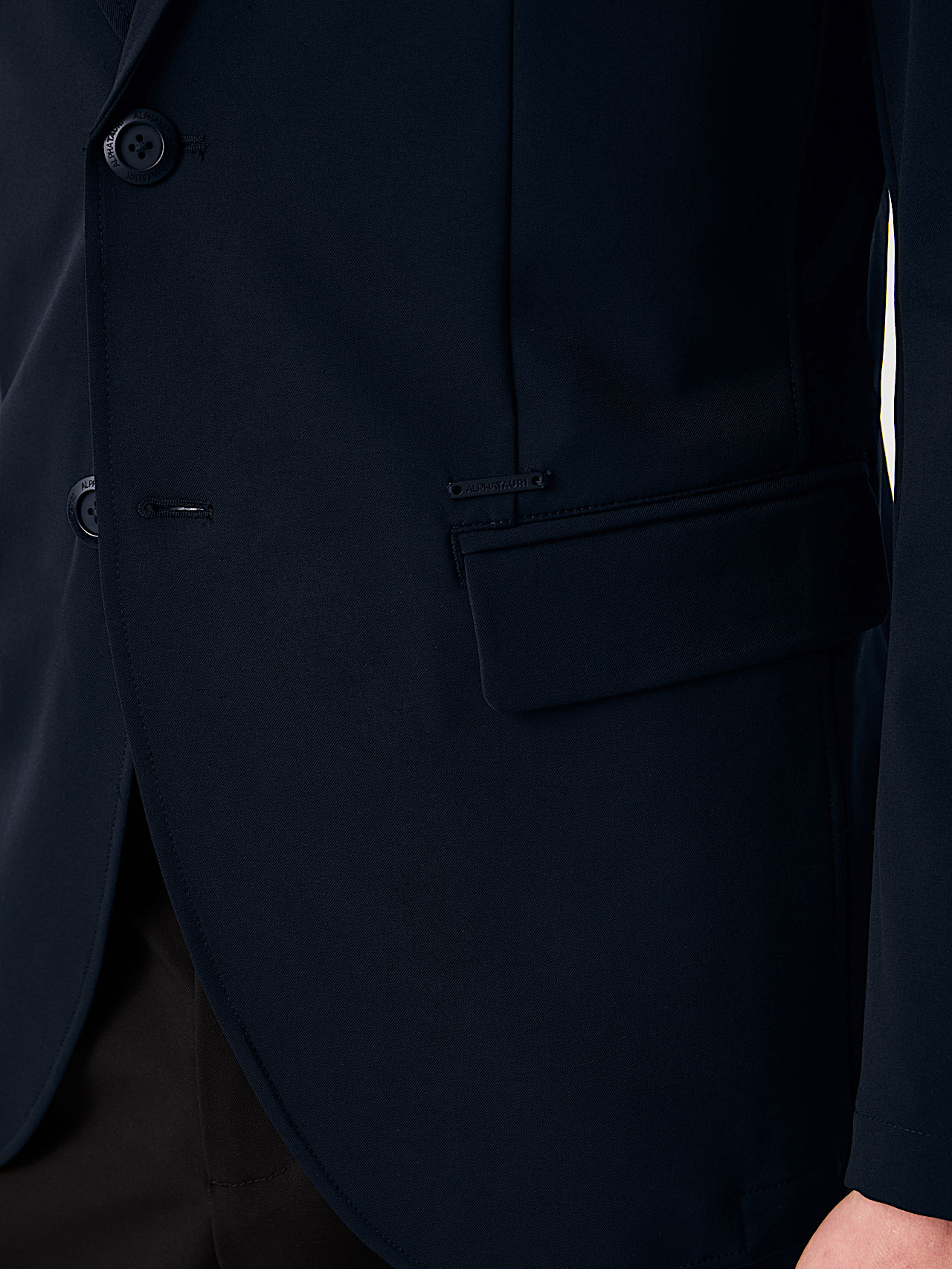 AlphaTauri | OSINA V3.Y10.02 | Blazer in Elegant Stretch in Dark Navy for Uomo