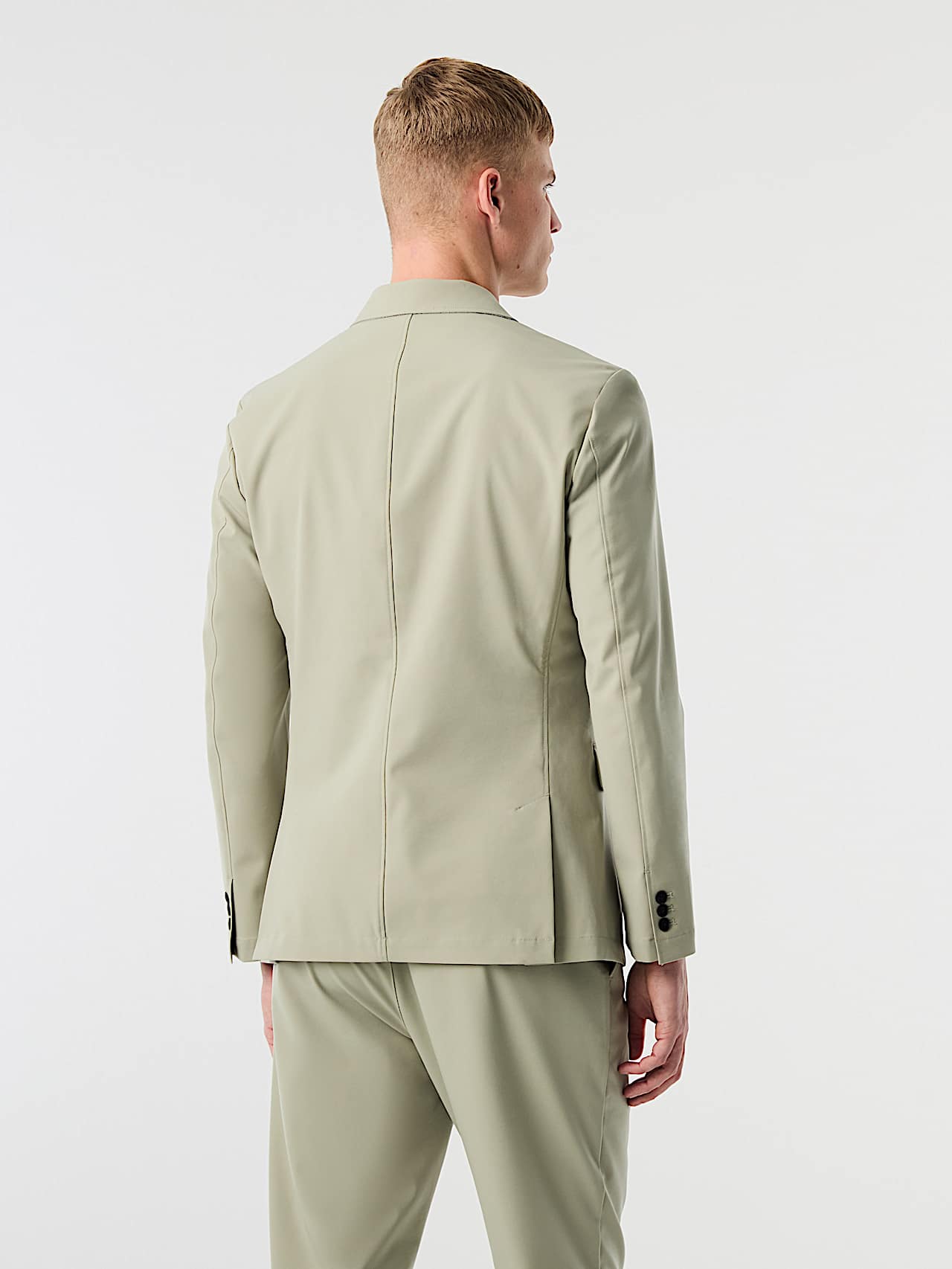 AlphaTauri | OSINA V3.Y10.02 | Elegant Stretch Blazer in Dark Sage für Herren