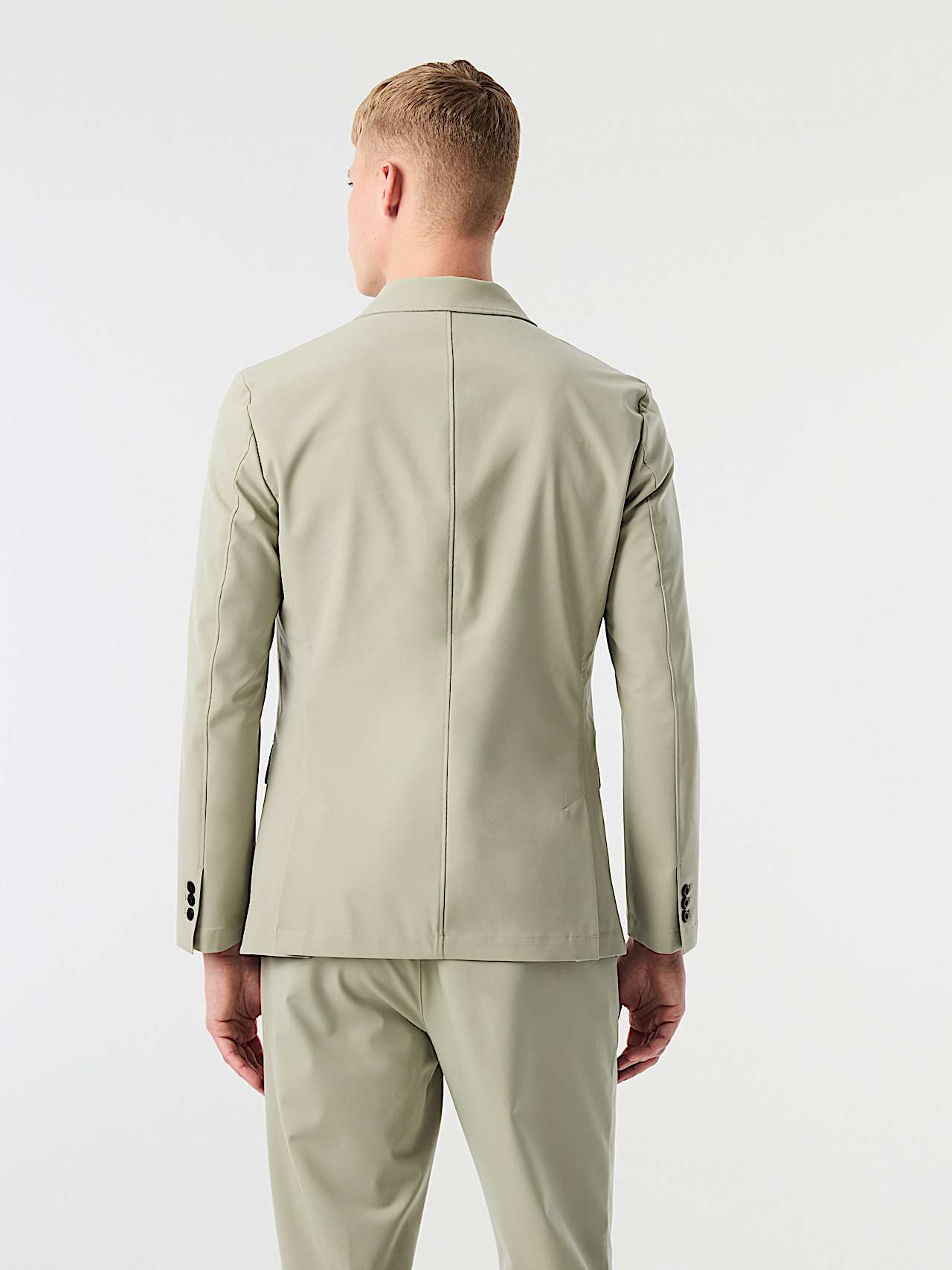 AlphaTauri | OSINA V3.Y10.02 | Elegant Stretch Blazer in Dark Sage für Herren