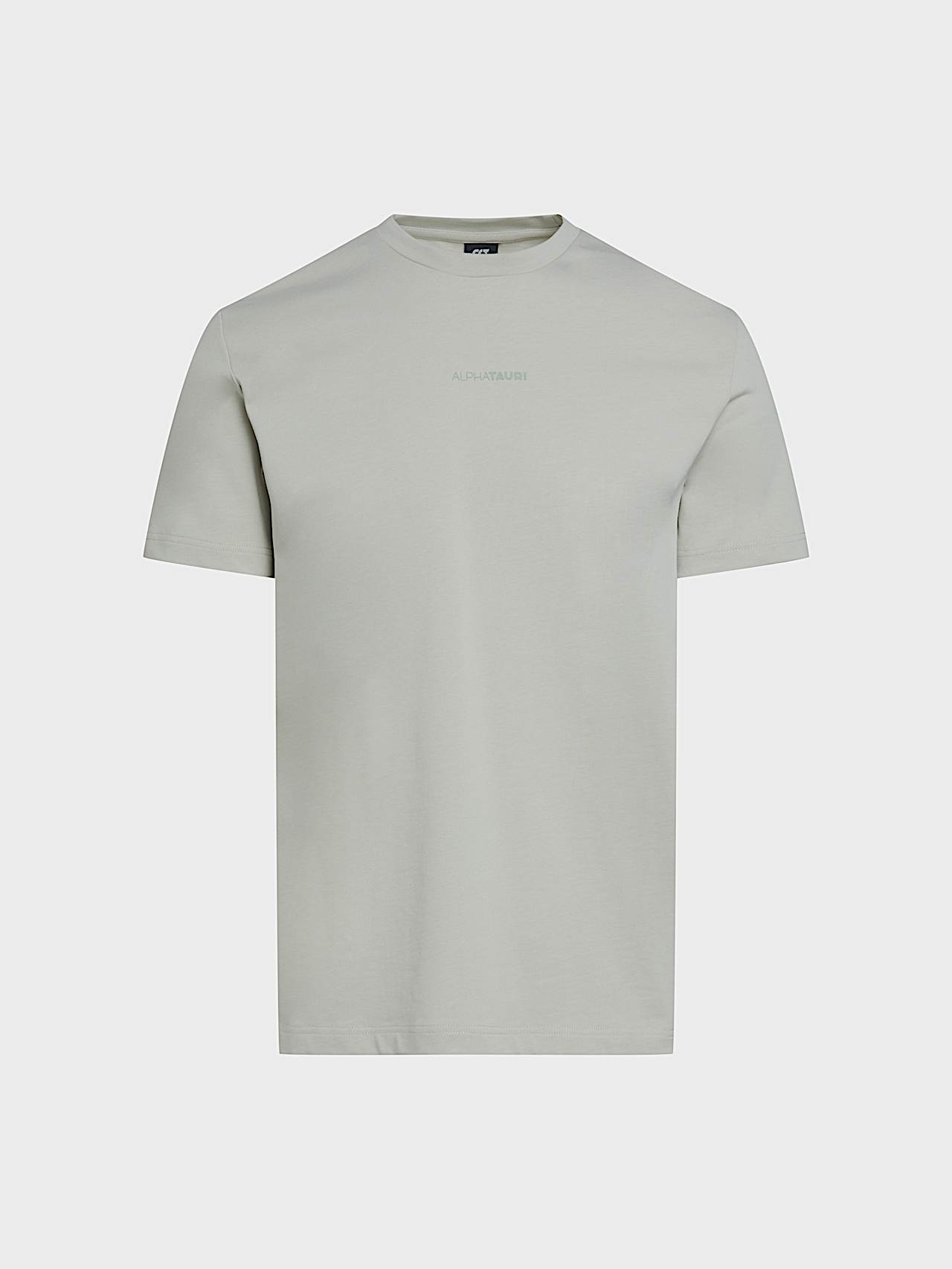 AlphaTauri | JOULON V1.Y10.02 | Maglietta in cotone biologico con logo stampato in Soft Sage for Uomo