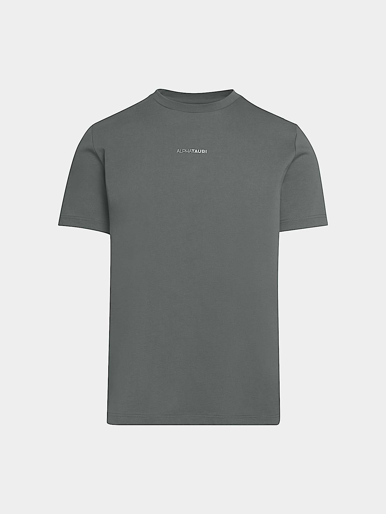 AlphaTauri | JOULON V1.Y10.02 | Maglietta in cotone biologico con logo stampato in Dark Moss for Uomo