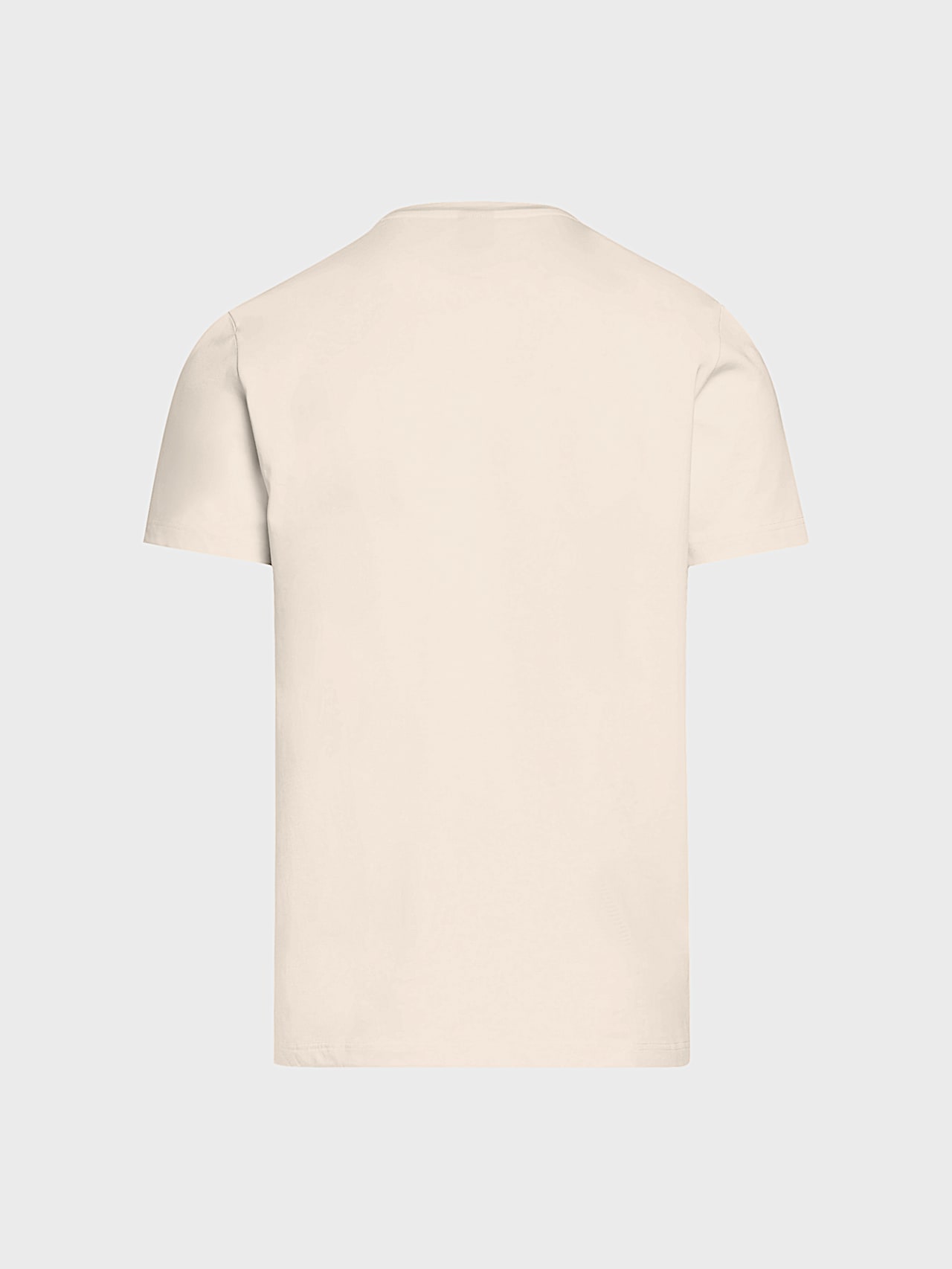AlphaTauri | JOULON V1.Y10.02 | Organic Cotton T-Shirt with Logo Print in Stone für Herren