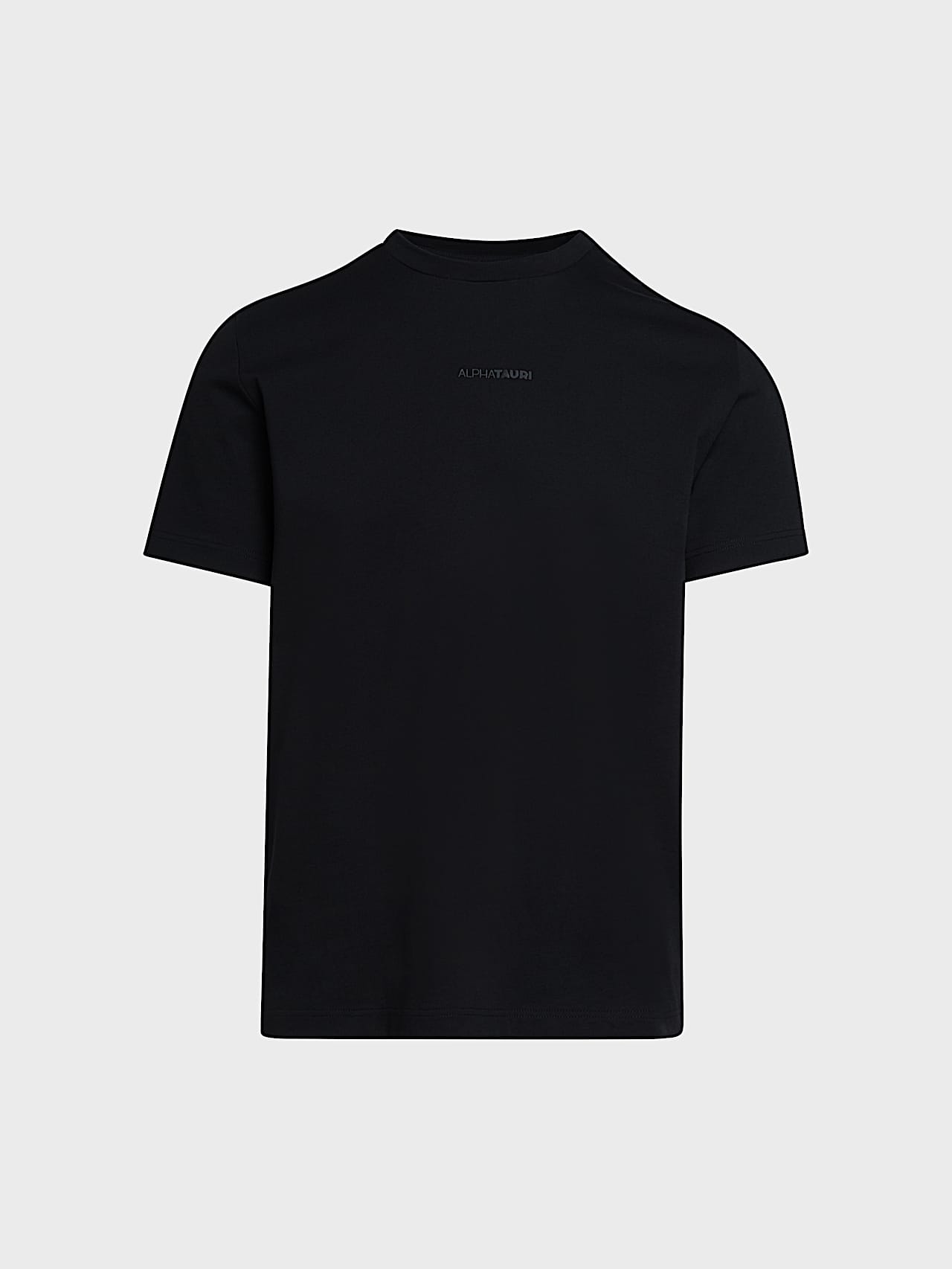 AlphaTauri | JOULON V1.Y10.02 | Camiseta de algodón orgánico con logo estampado in Black for Hombre