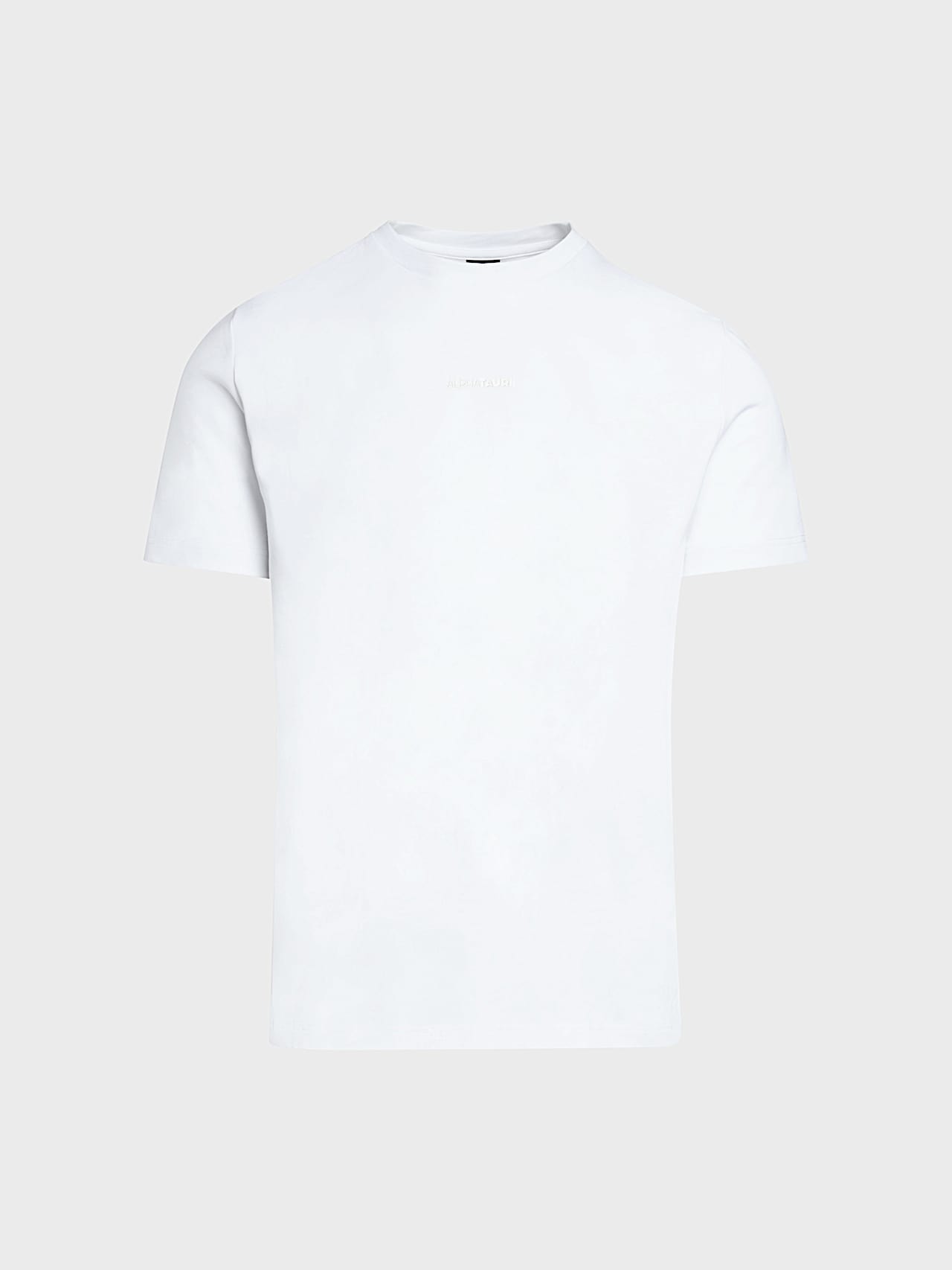 AlphaTauri | JOULON V1.Y10.02 | Maglietta in cotone biologico con logo stampato in White for Uomo