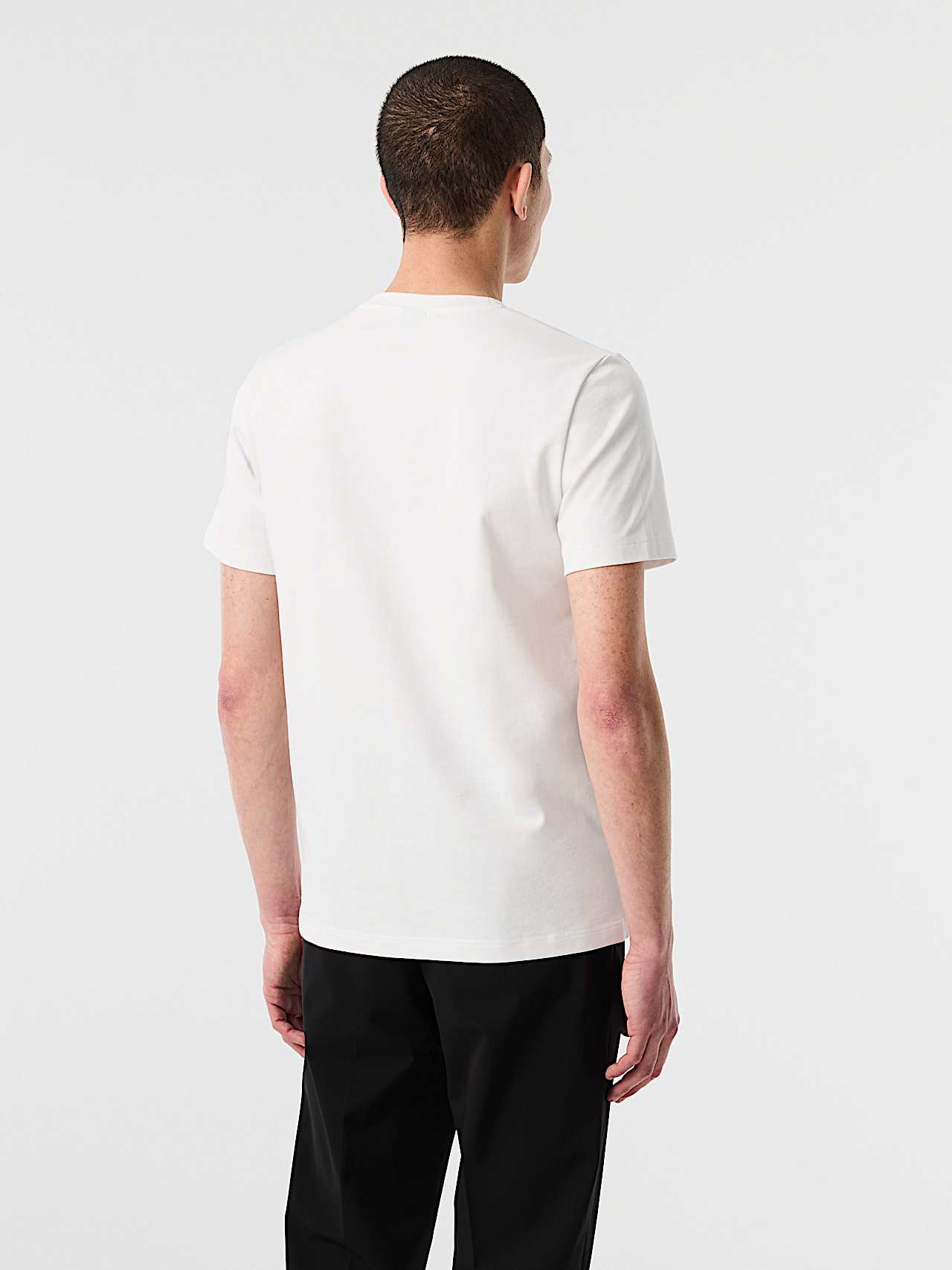 AlphaTauri | JOULON V1.Y10.02 | Maglietta in cotone biologico con logo stampato in White for Uomo